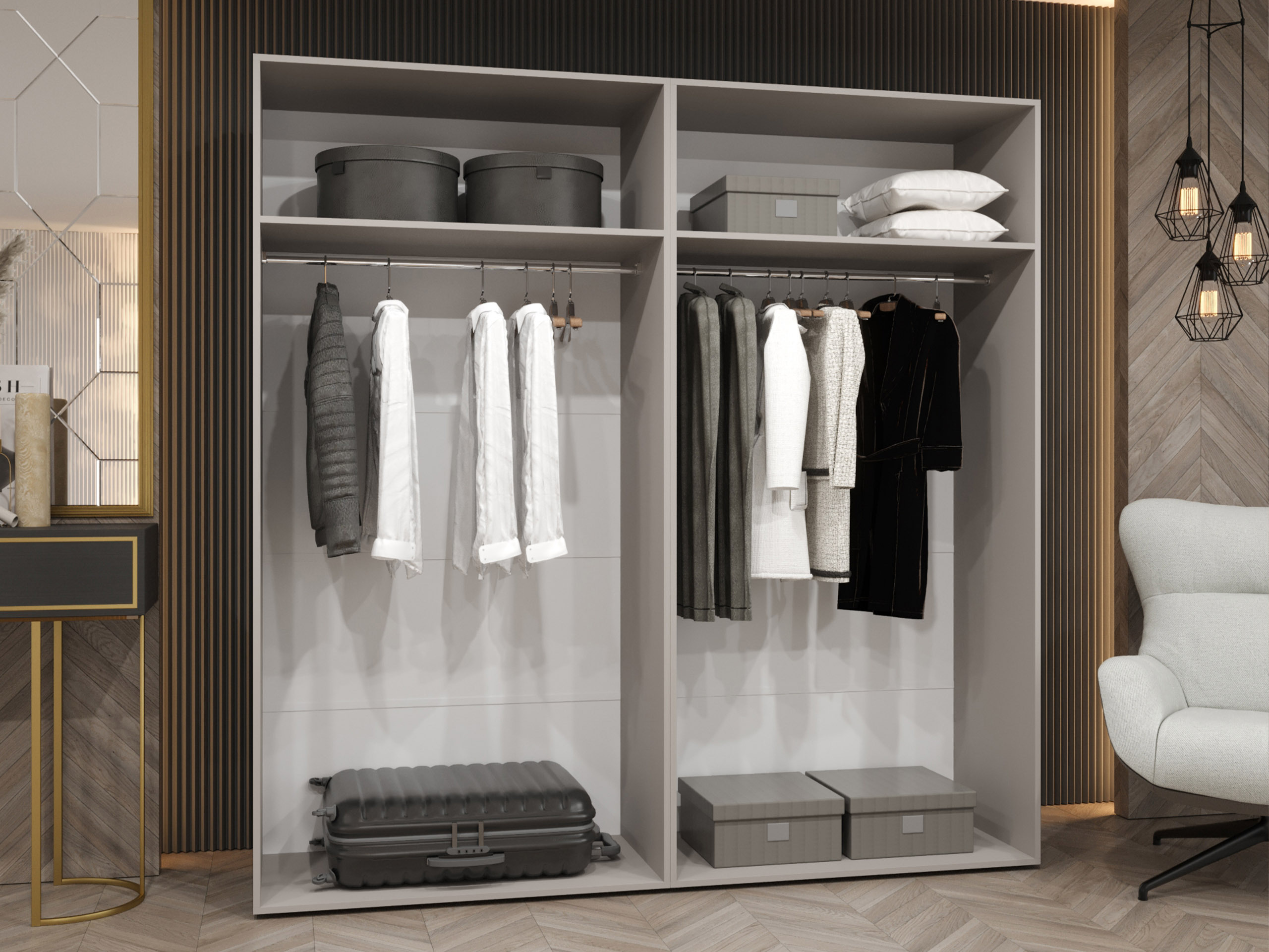 Dulap Hartford 591 (Negru)