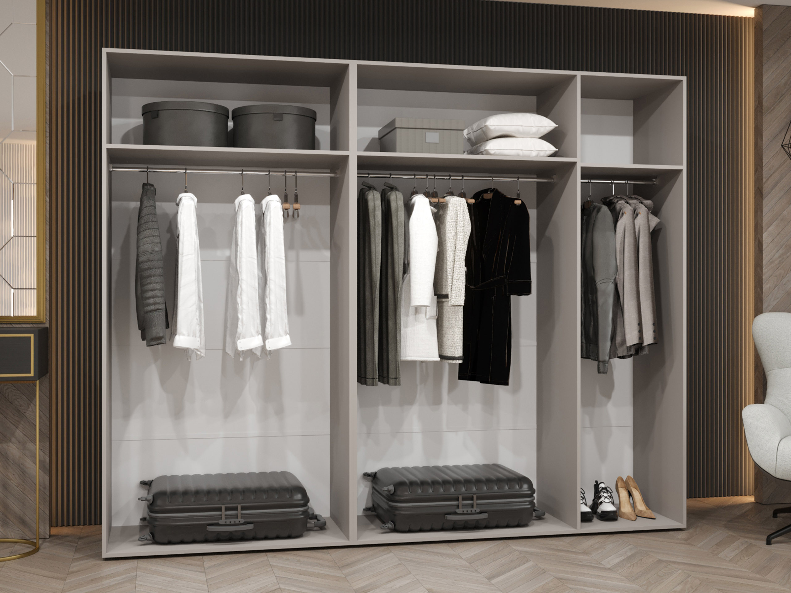 Dulap Hartford 592 (Negru)