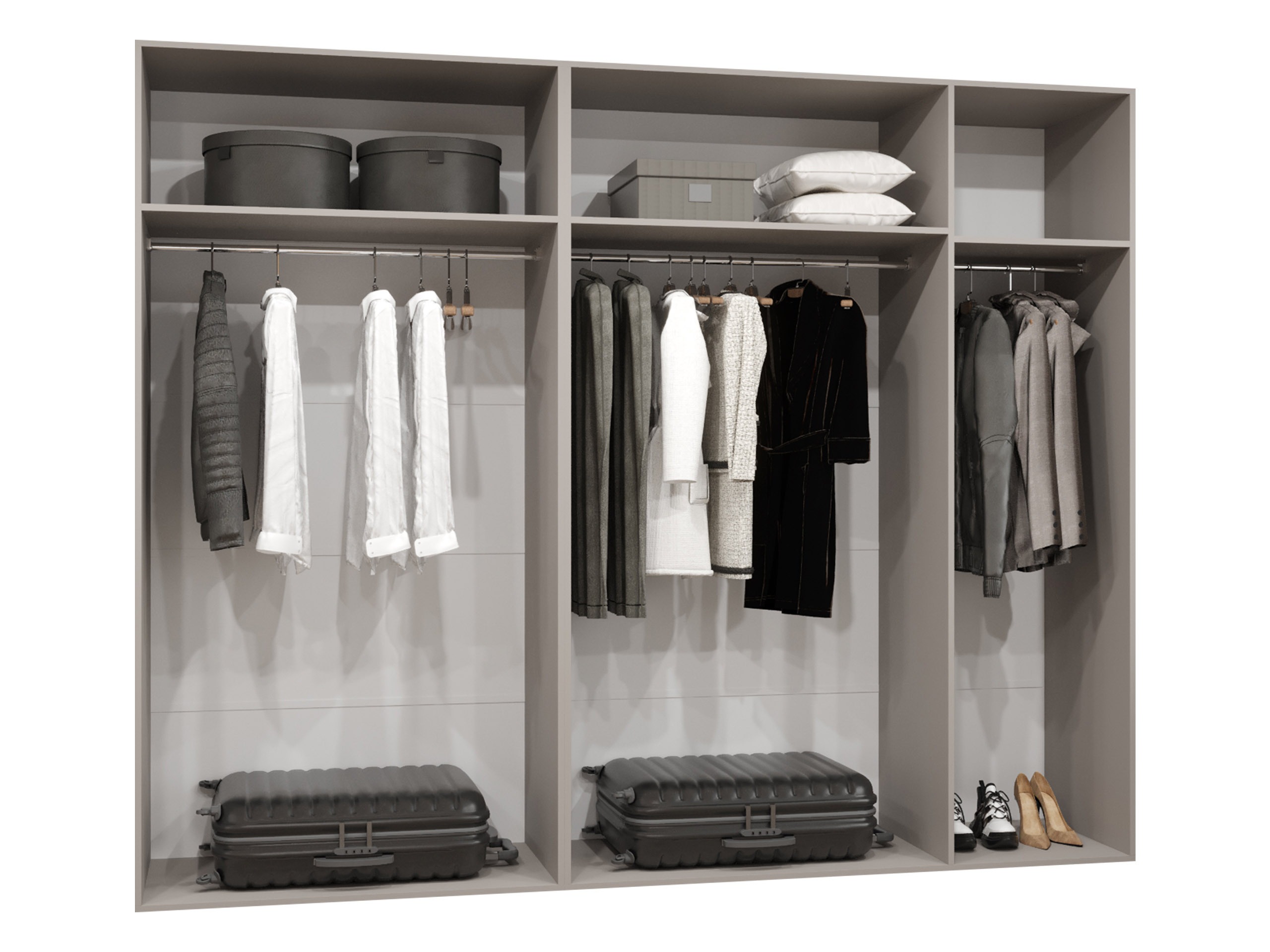 Dulap Hartford 592 (Negru)