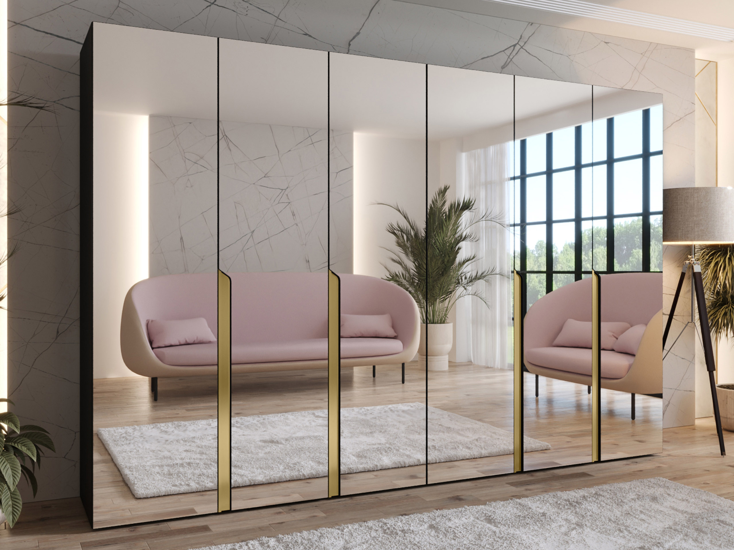 Dulap Hartford 593 (Negru)