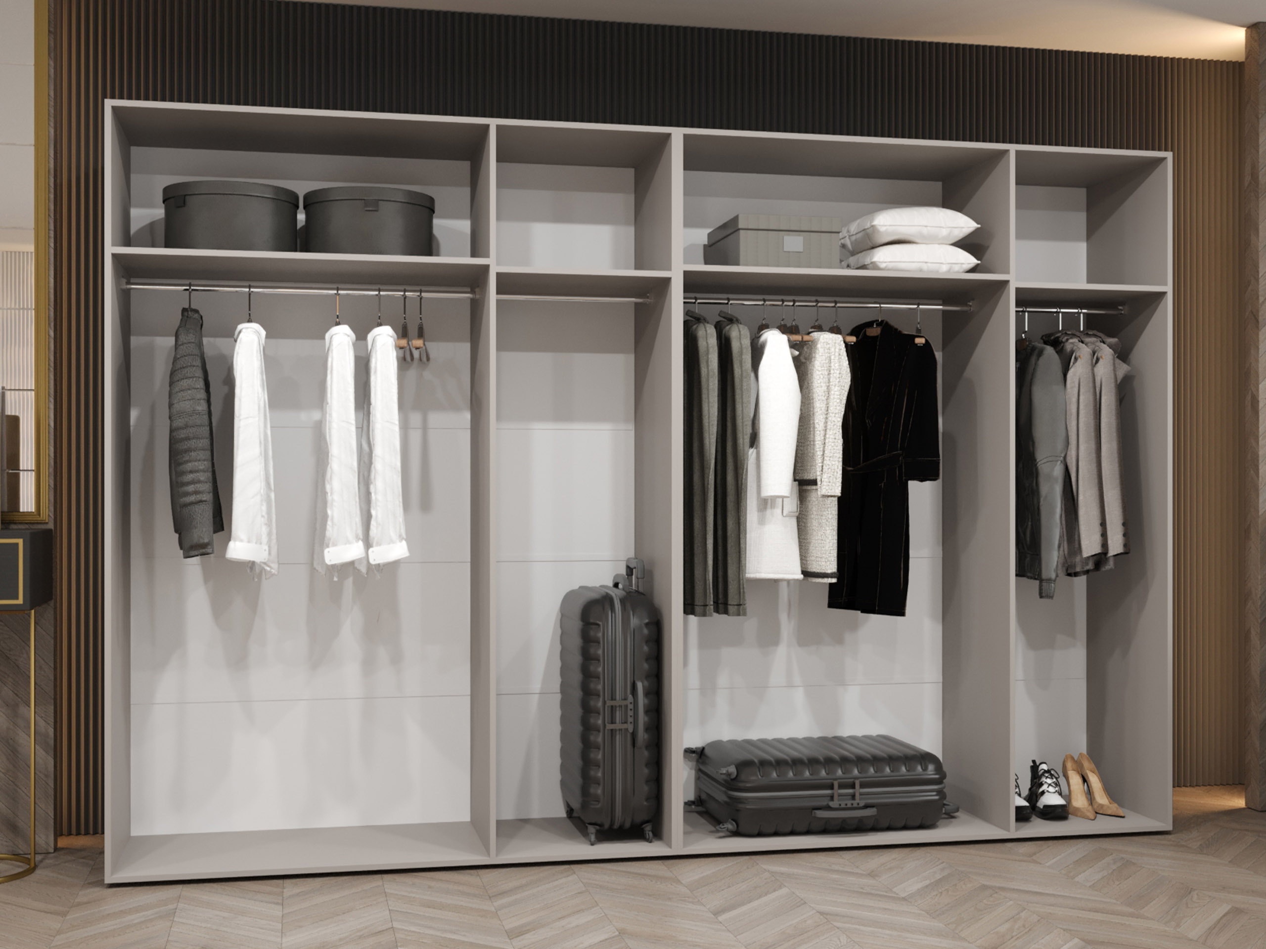 Dulap Hartford 593 (Negru)