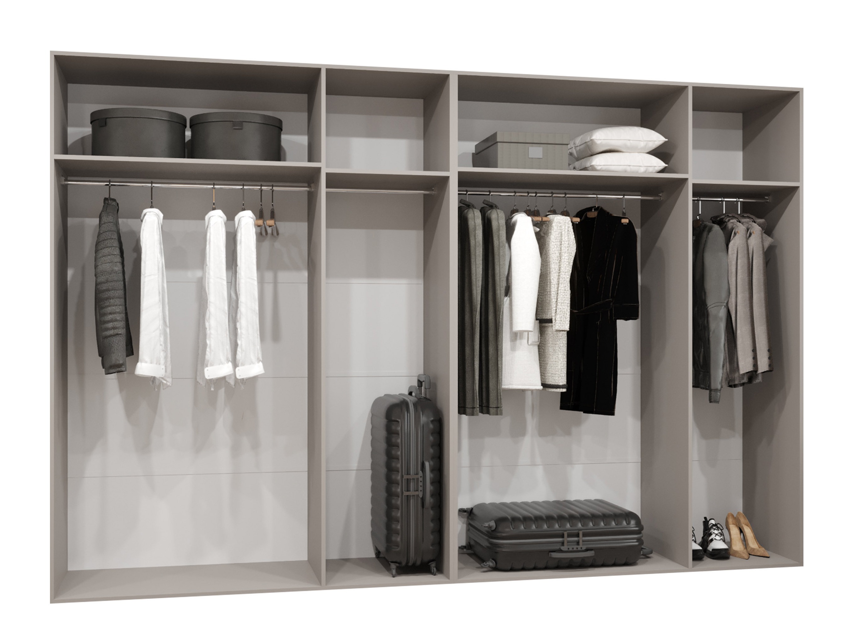 Dulap Hartford 593 (Negru)