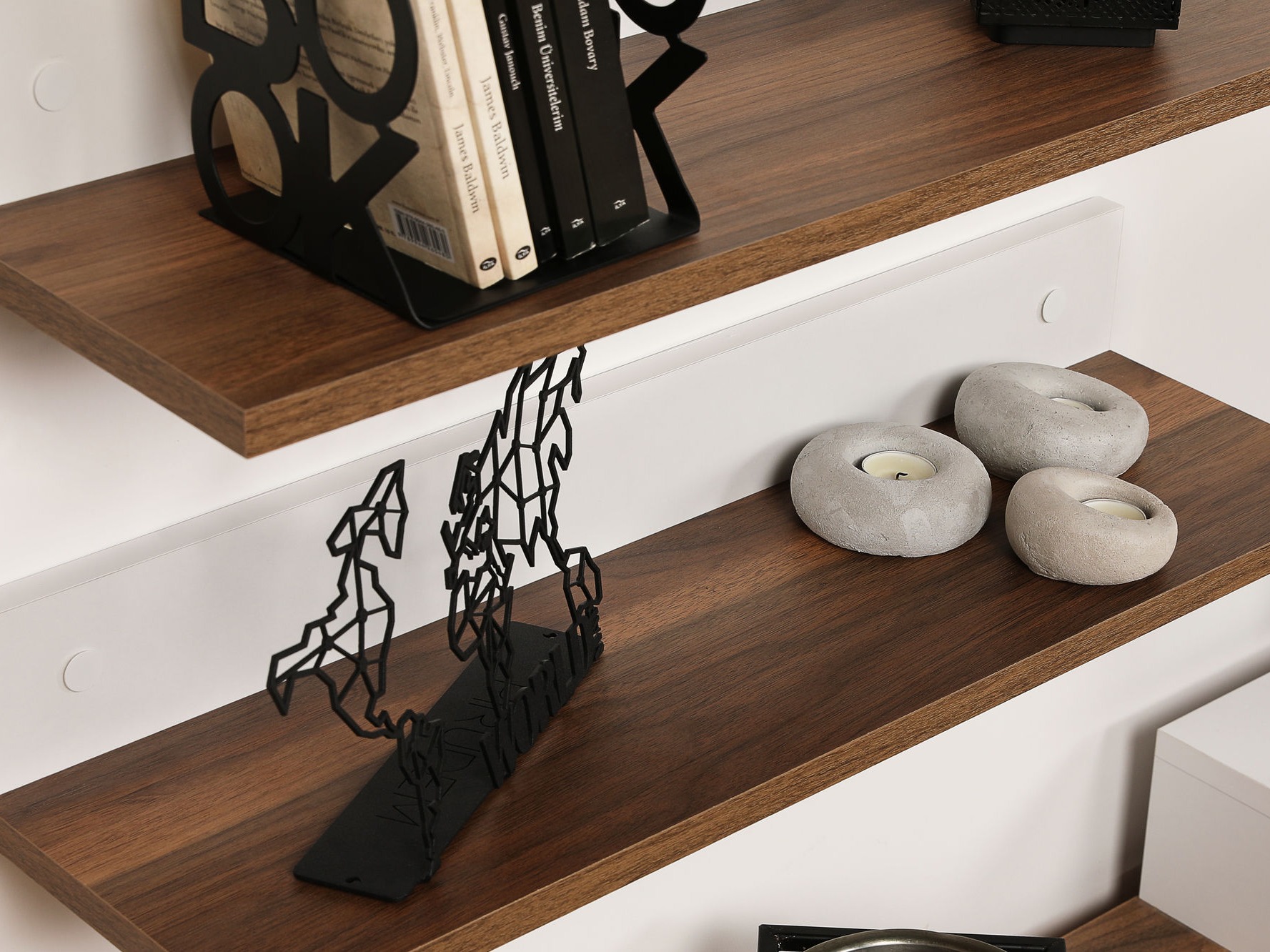 Comodă TV Kailua 998 (Teak + Alb)