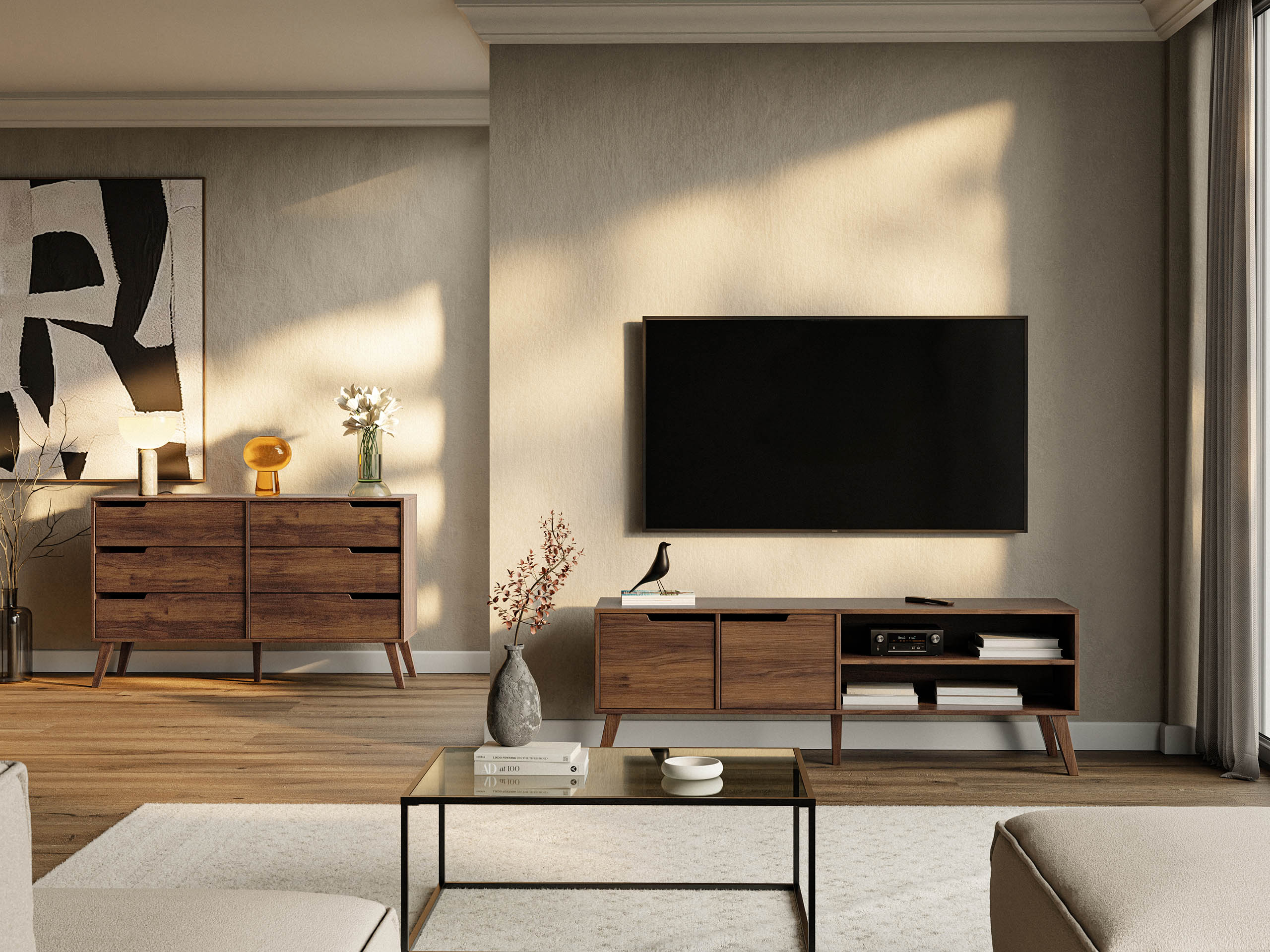 Set de living Otis II (Nuc)