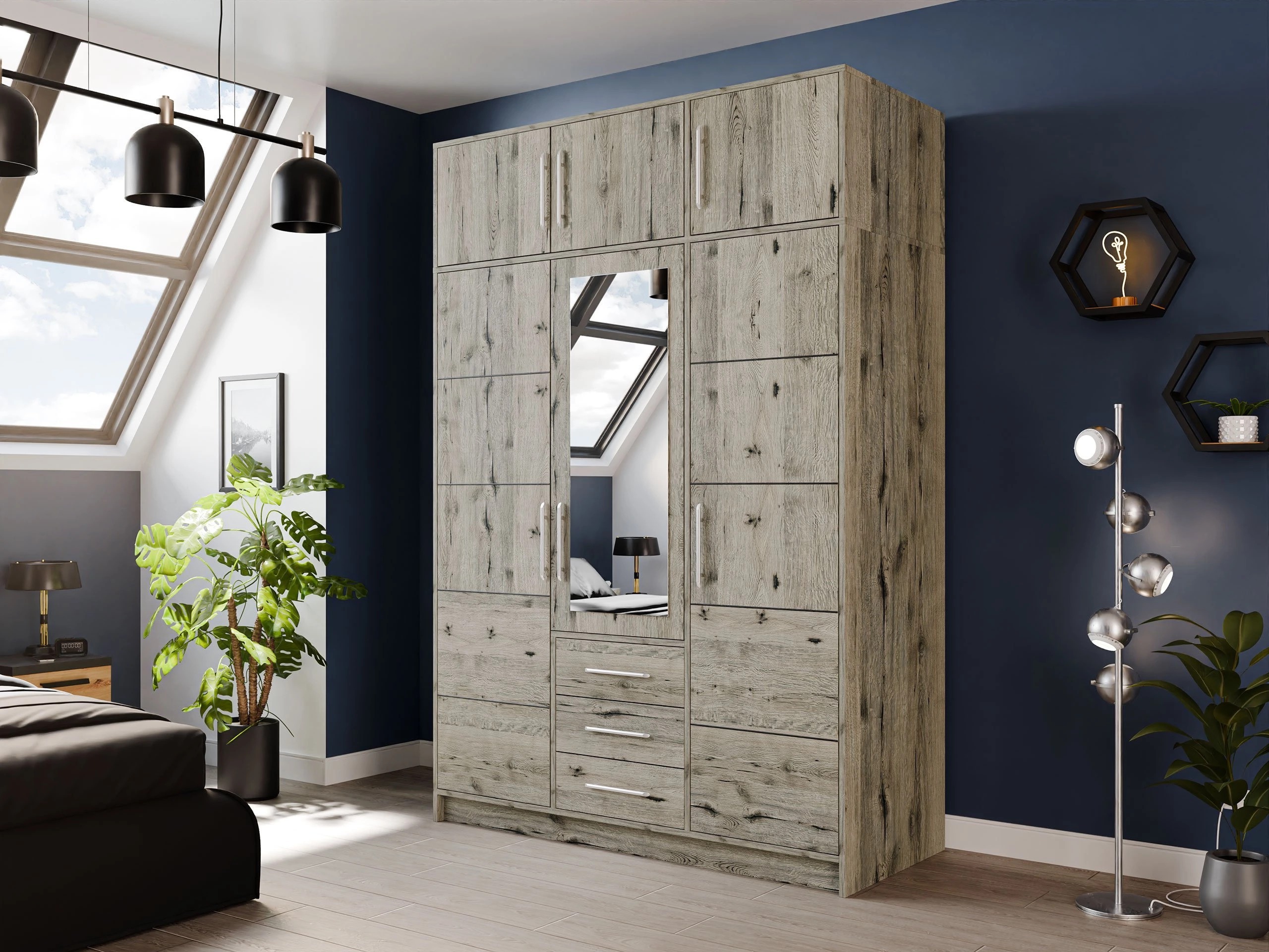 Dulap Dortivu IV (Stejar Wellington)