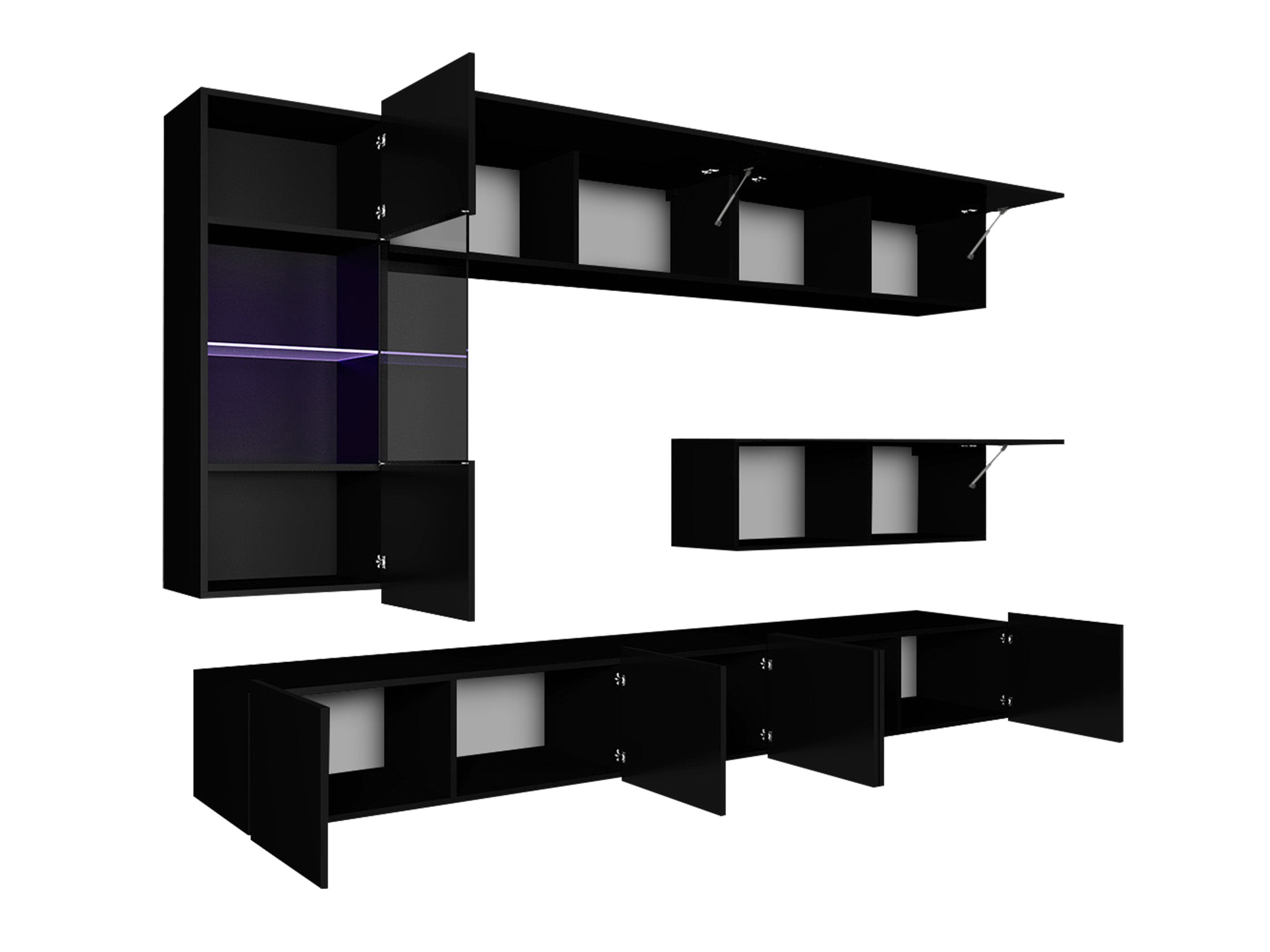 Set de living Remus IV (Stejar auriu)