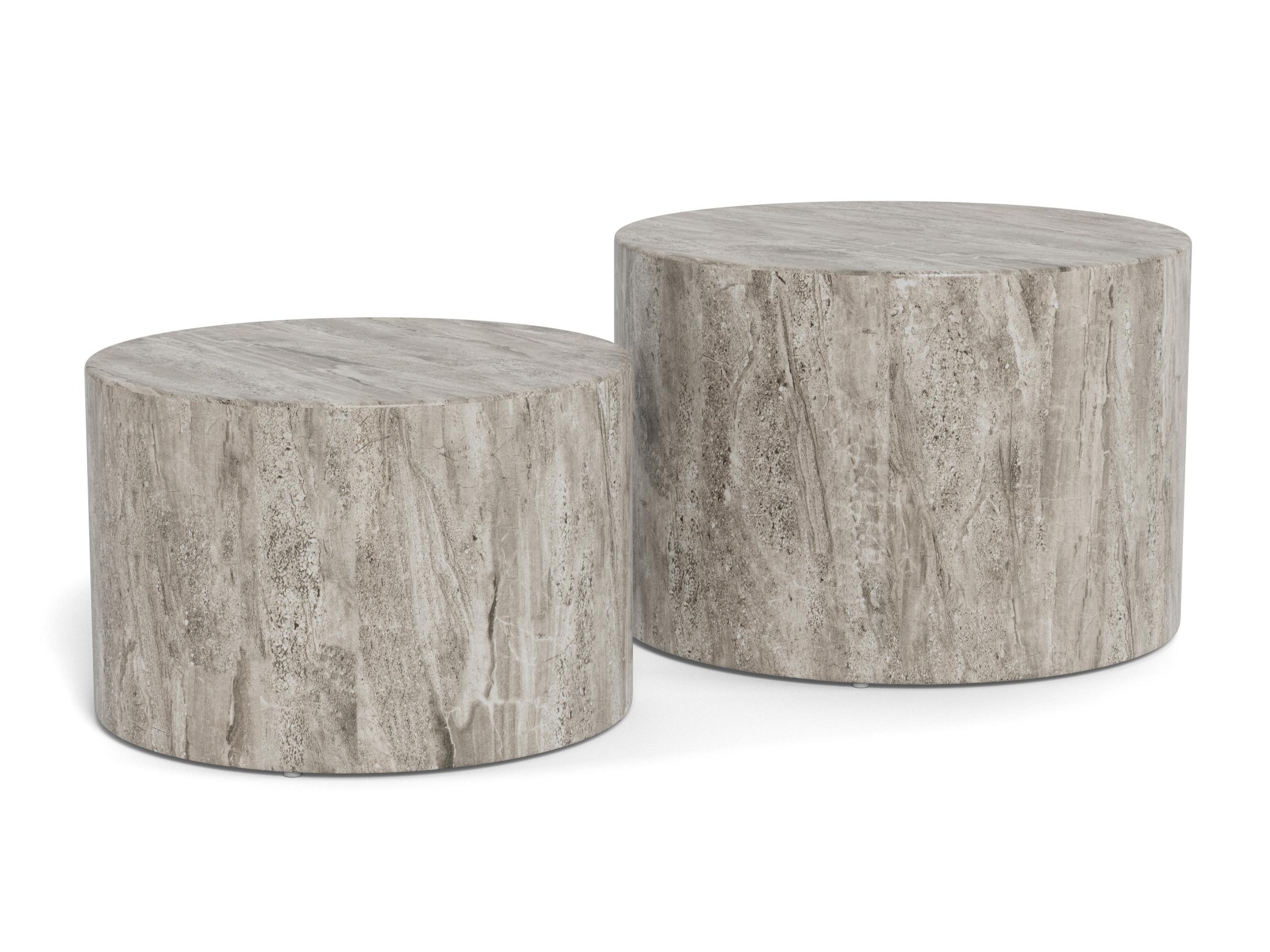 Set de măsuțe de cafea Norsica 800 (Gri)