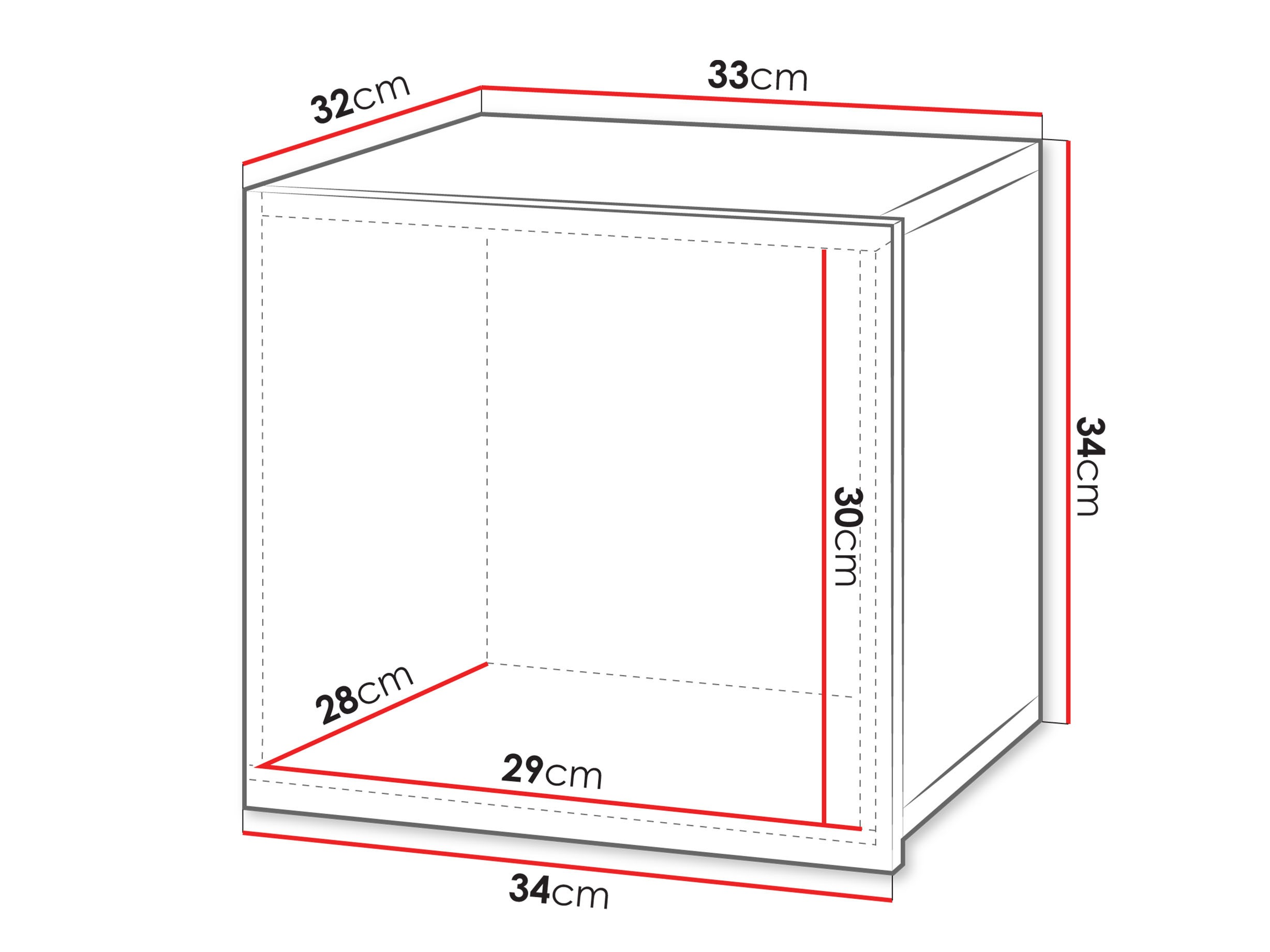 Dulap de perete Remus II (Negru + Negru lucios)