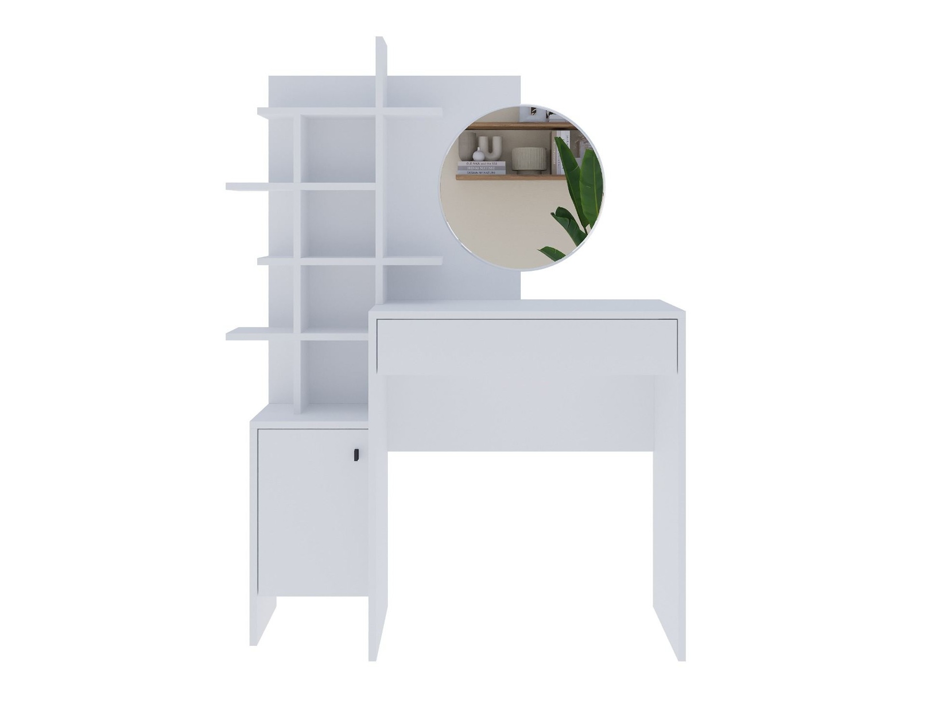 Măsuță de machiaj Kailua 220 (Alb)