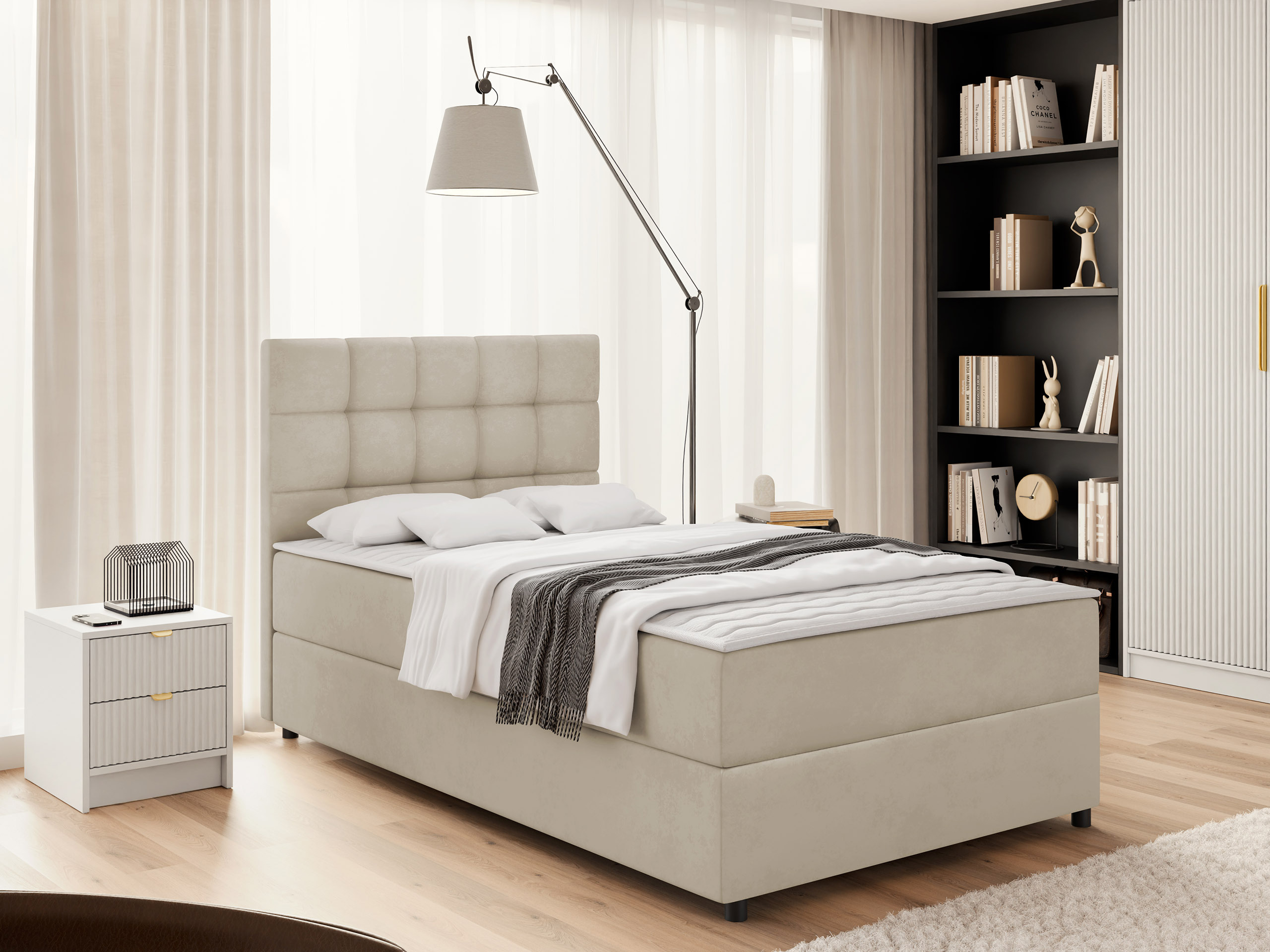 Pat boxspring Sanford 107 (Manila 02)