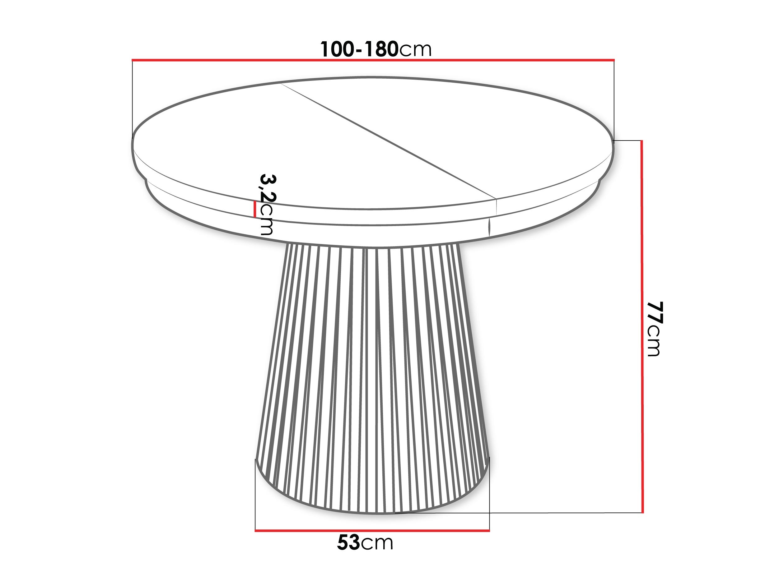 Masă Stanton 150 (Stejar artizan)