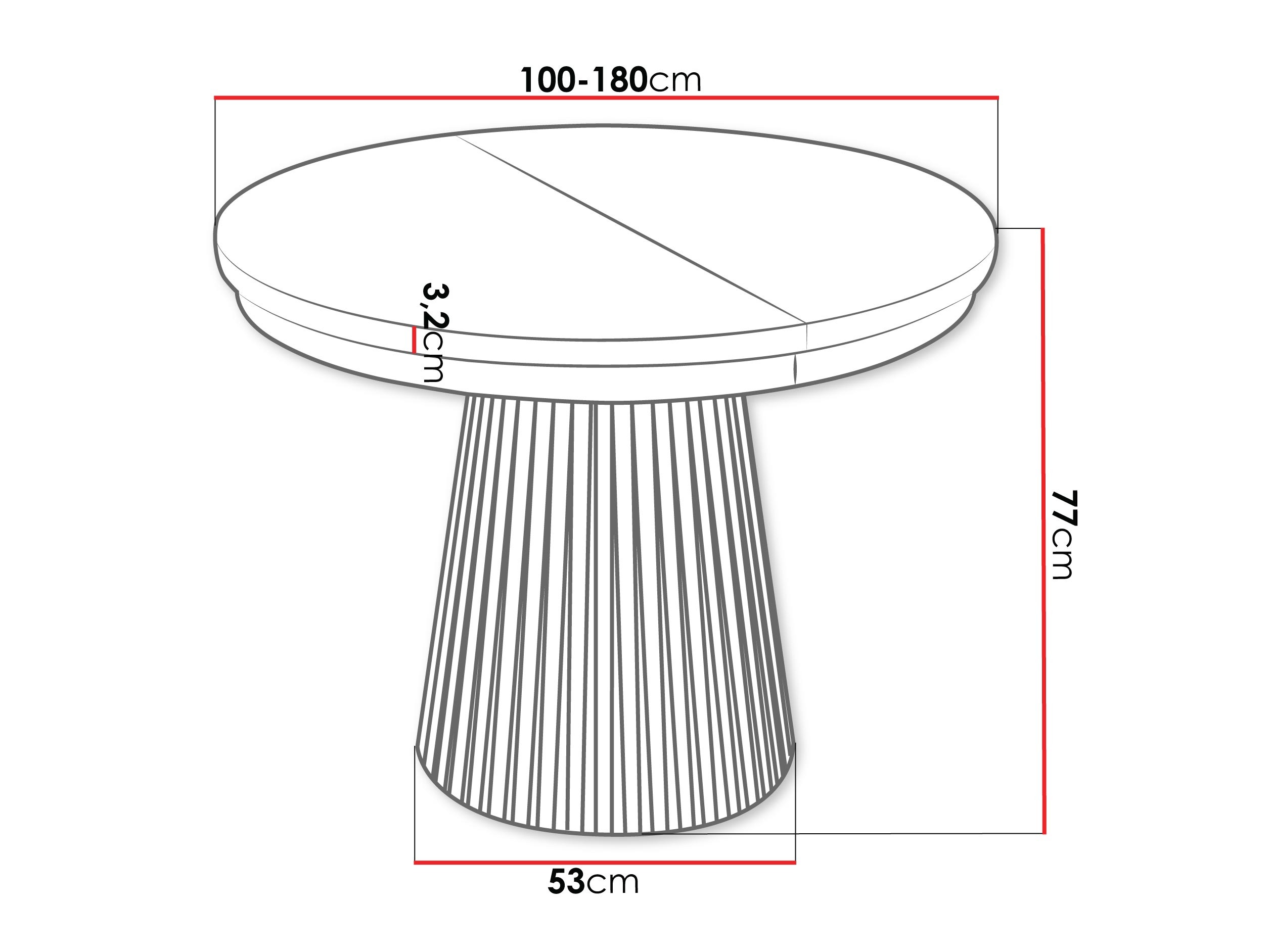 Masă Stanton 151 (Stejar Craft auriu)