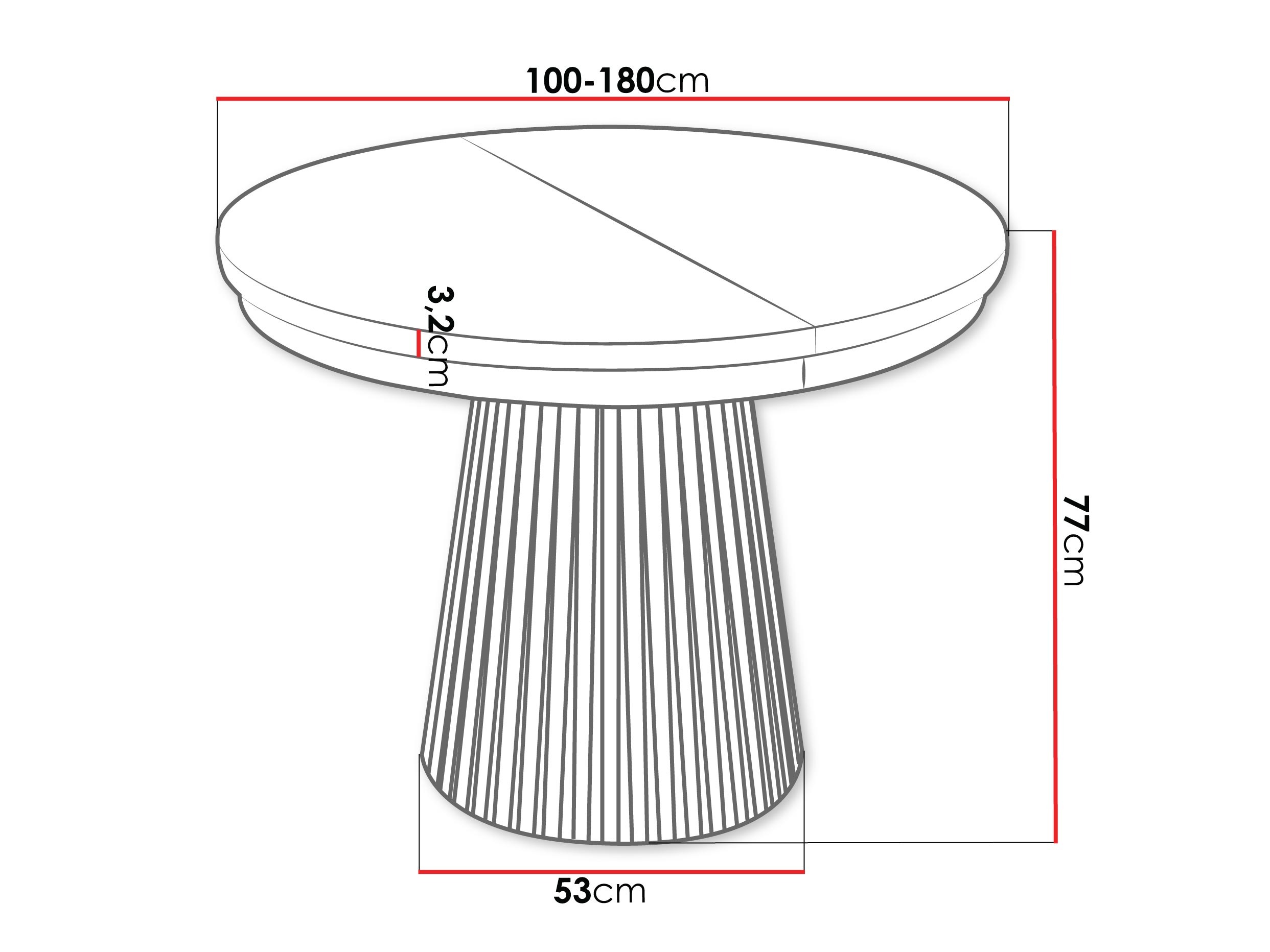 Masă Stanton 152 (Stejar artizan)