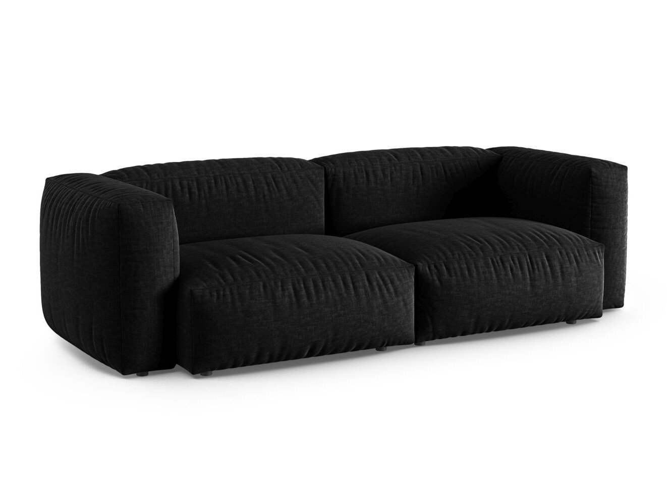 Canapea modulară Sorcoro 114 (Boston Black)
