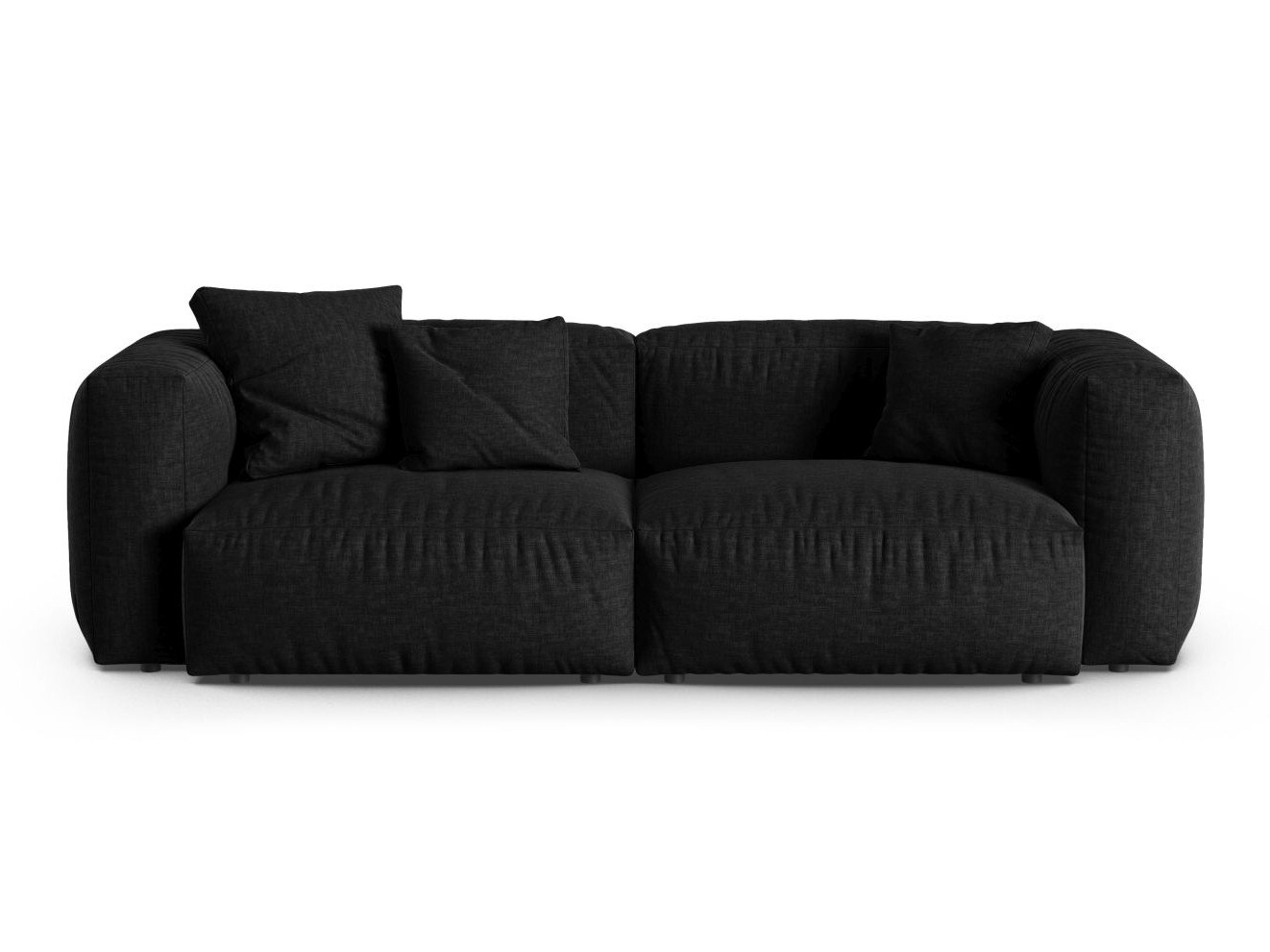 Canapea modulară Sorcoro 114 (Boston Black)