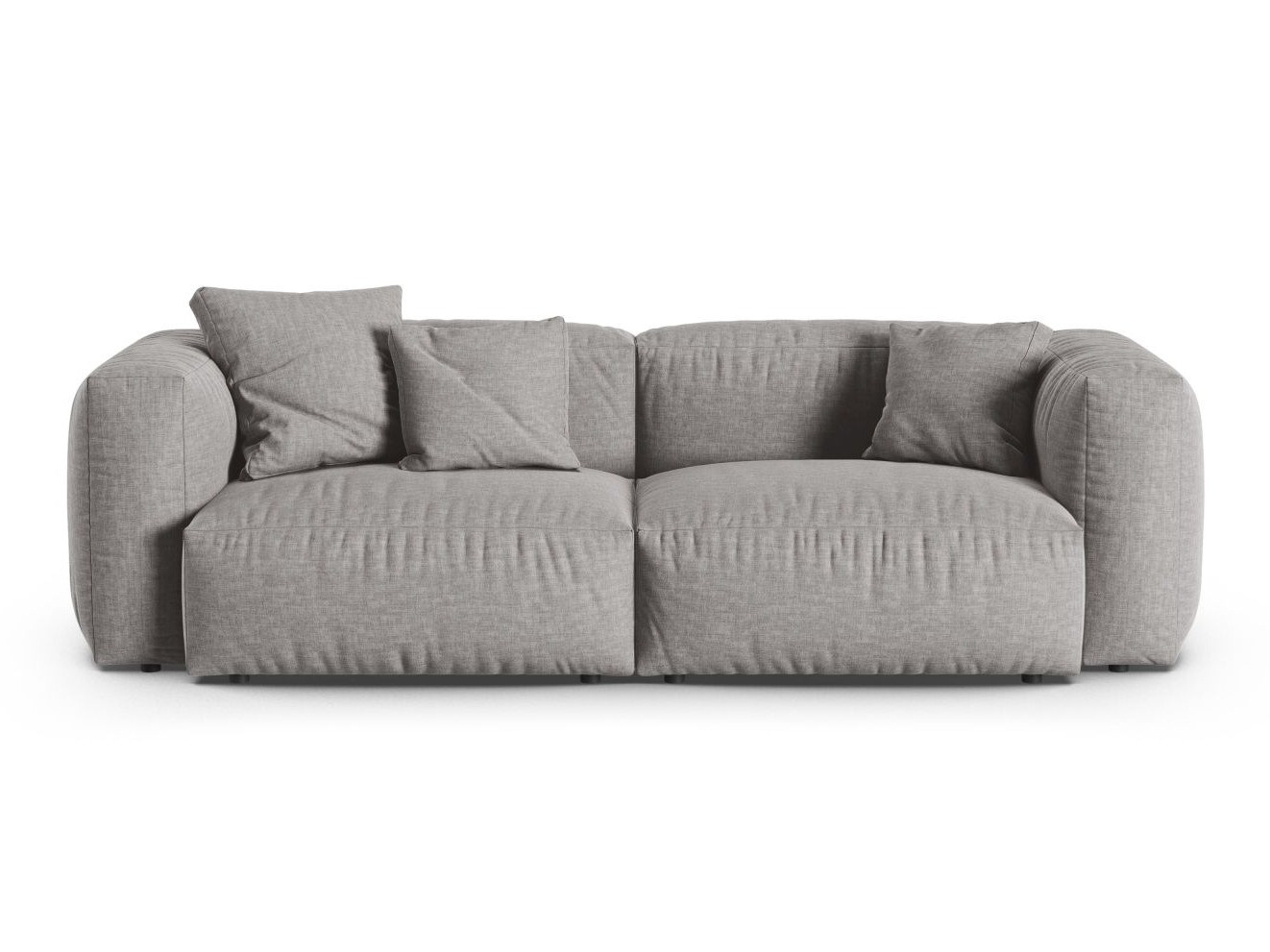 Canapea modulară Sorcoro 114 (Boston Light Grey)