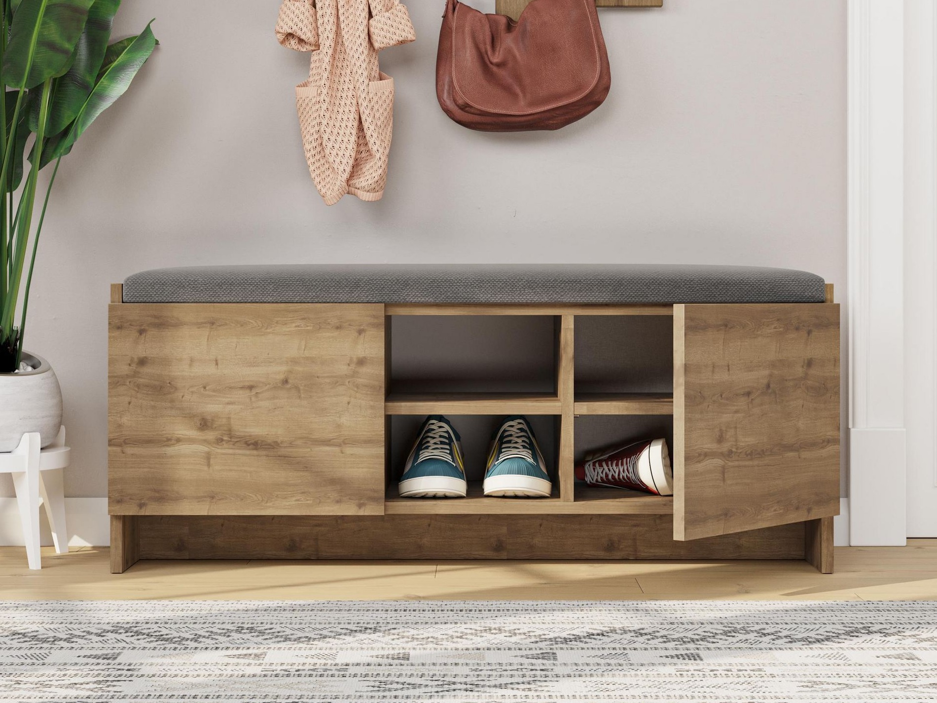 Raft pantof Kailua 1047 (Stejar închis)