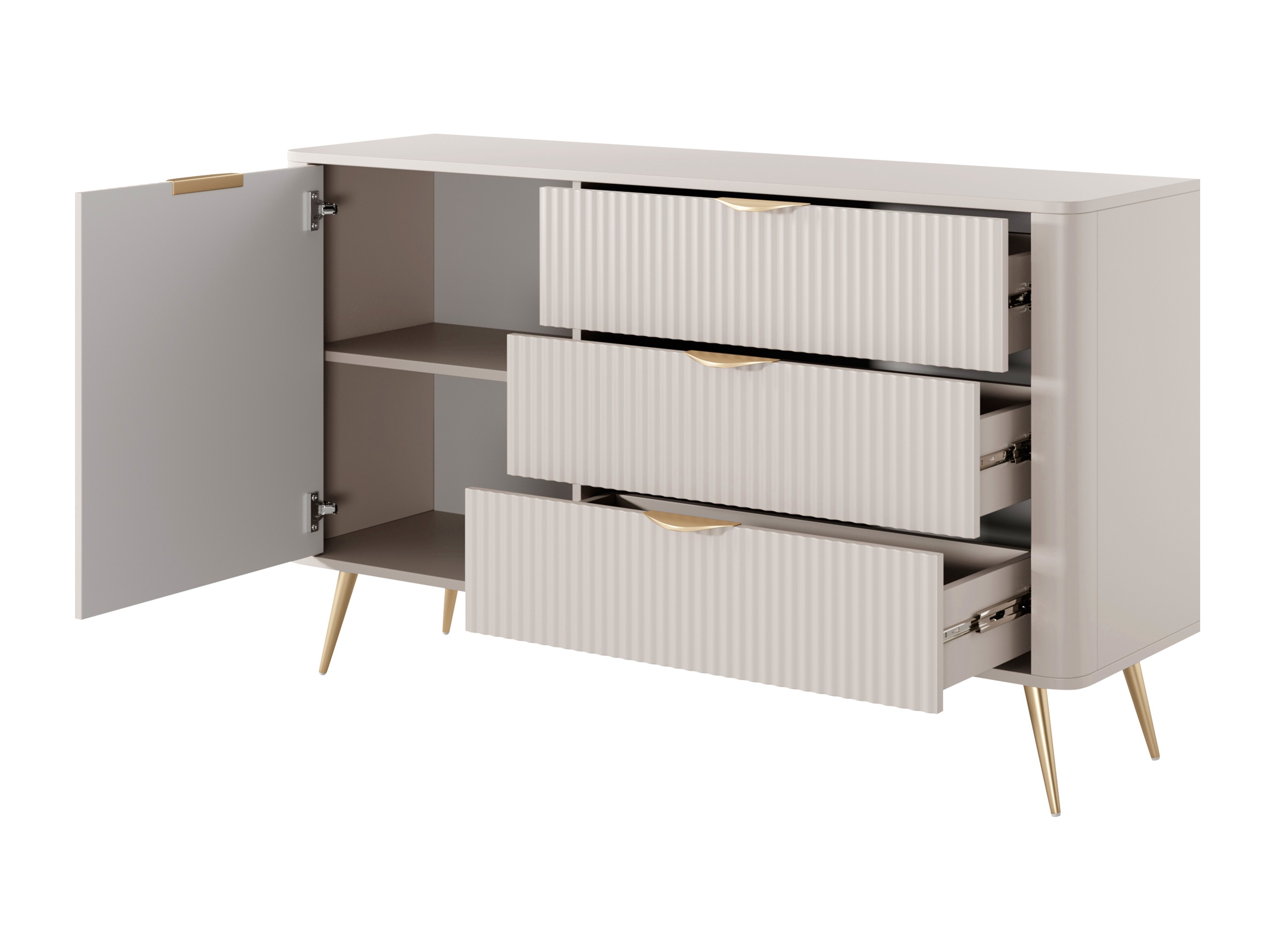 Set de living Lectum I (Alb)