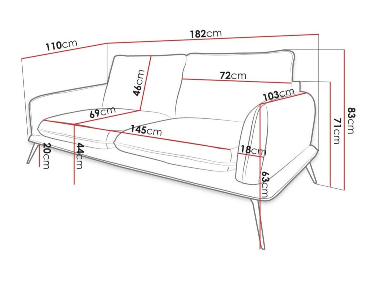 Canapea Evarveni 102 (Zetta 291)