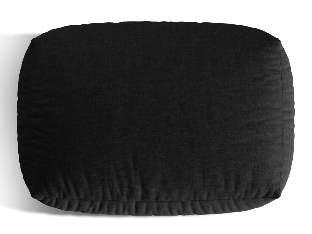 Taburet tapițat Sorcoro 108 (Boston Black)