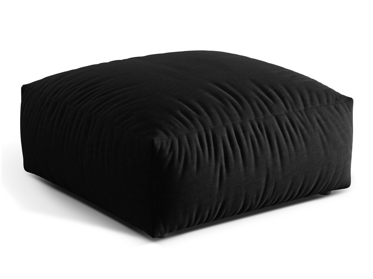 Taburet tapițat Sorcoro 109 (Boston Black)