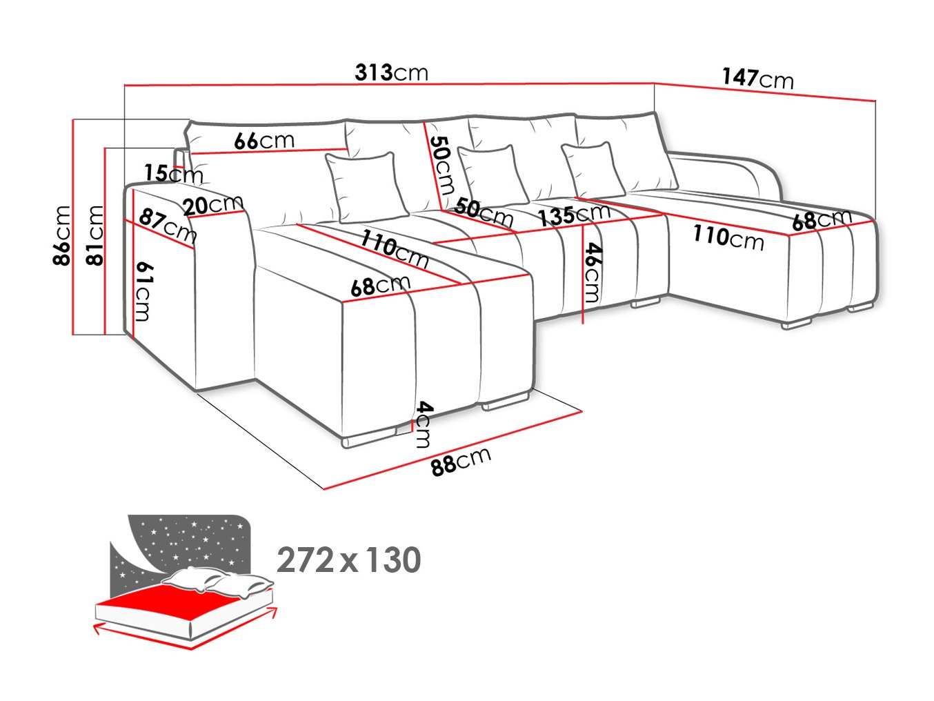 Colțar Arvada 122 (Lambi 08)