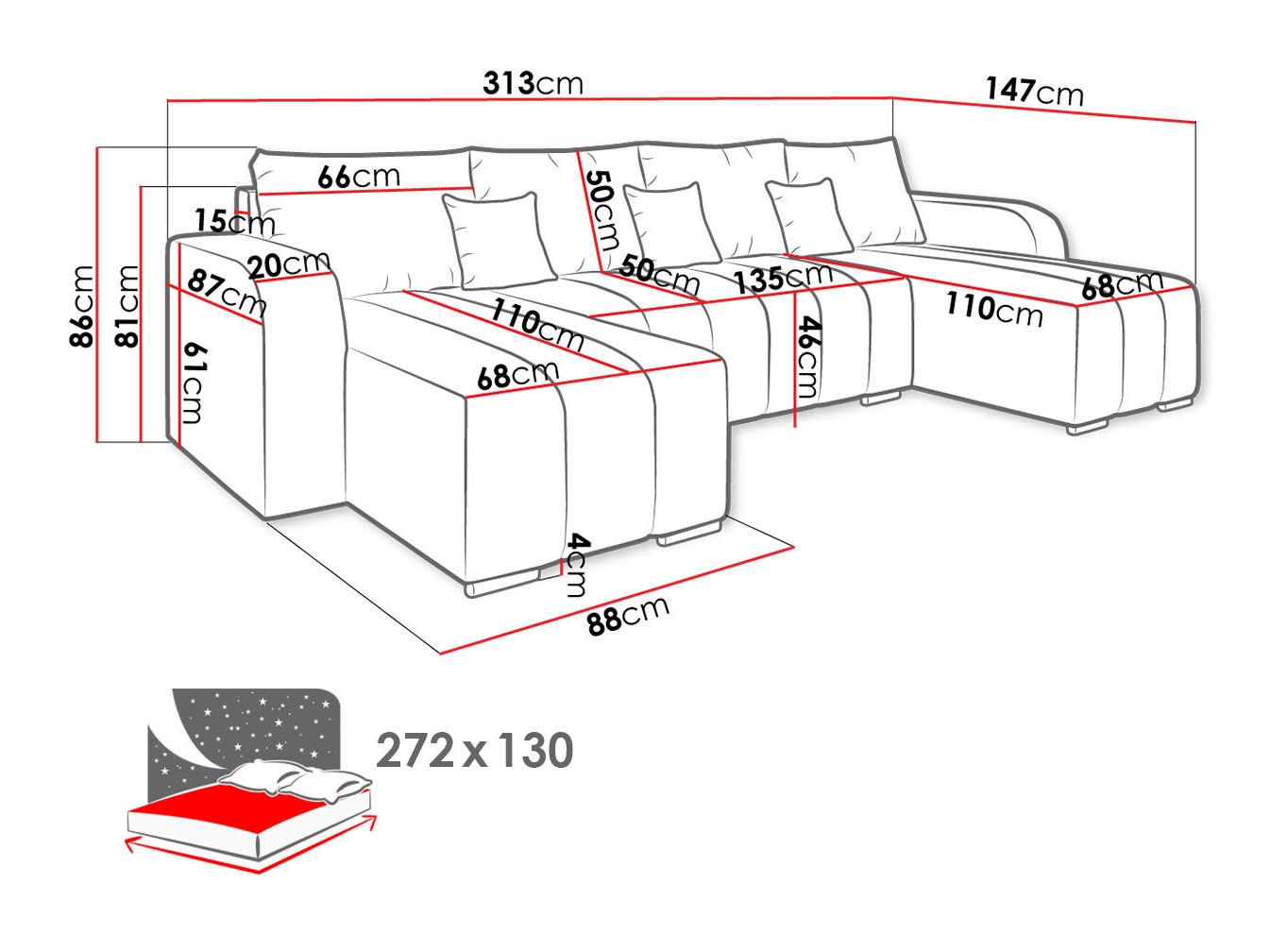 Colțar Arvada 122 (Lambi 11)