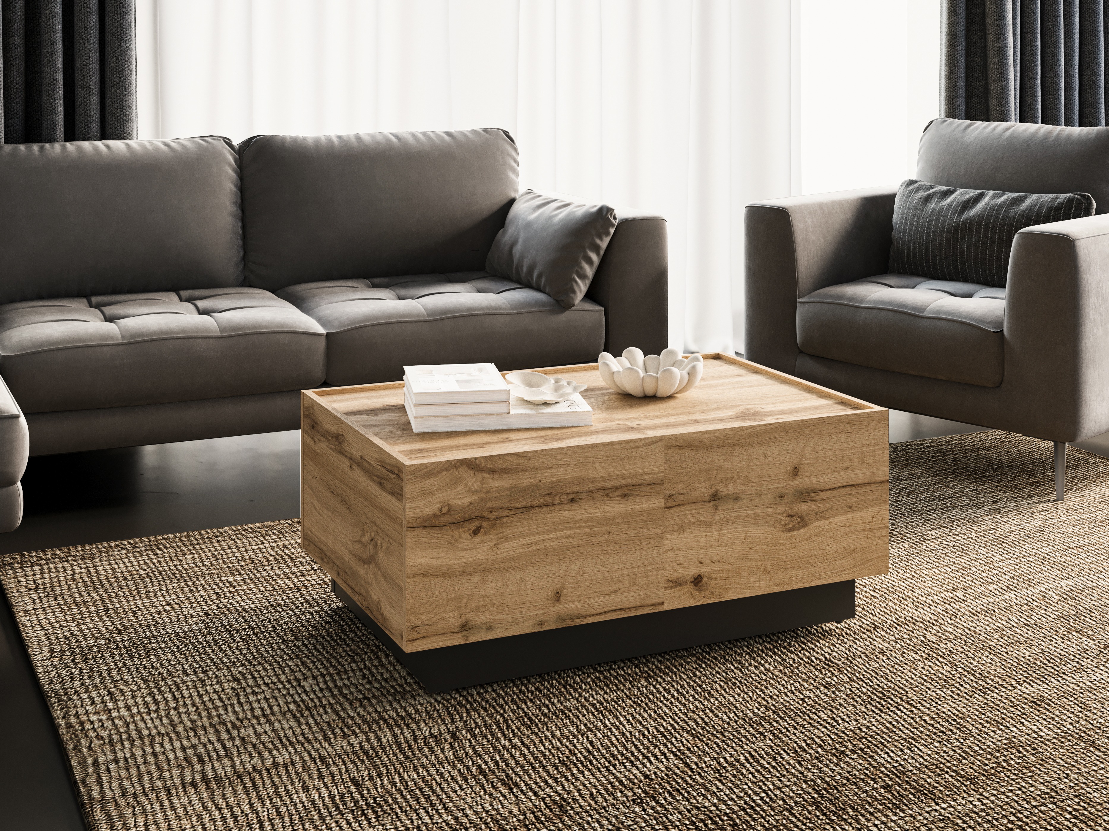 Măsuță de cafea extensibilă SR11225