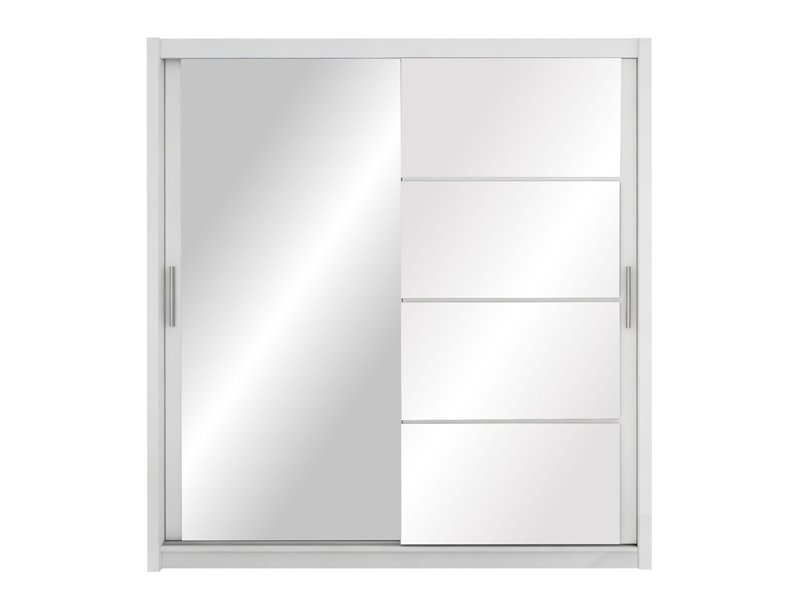 Dulap Honolulu 111 (Alb + Alb lucios)