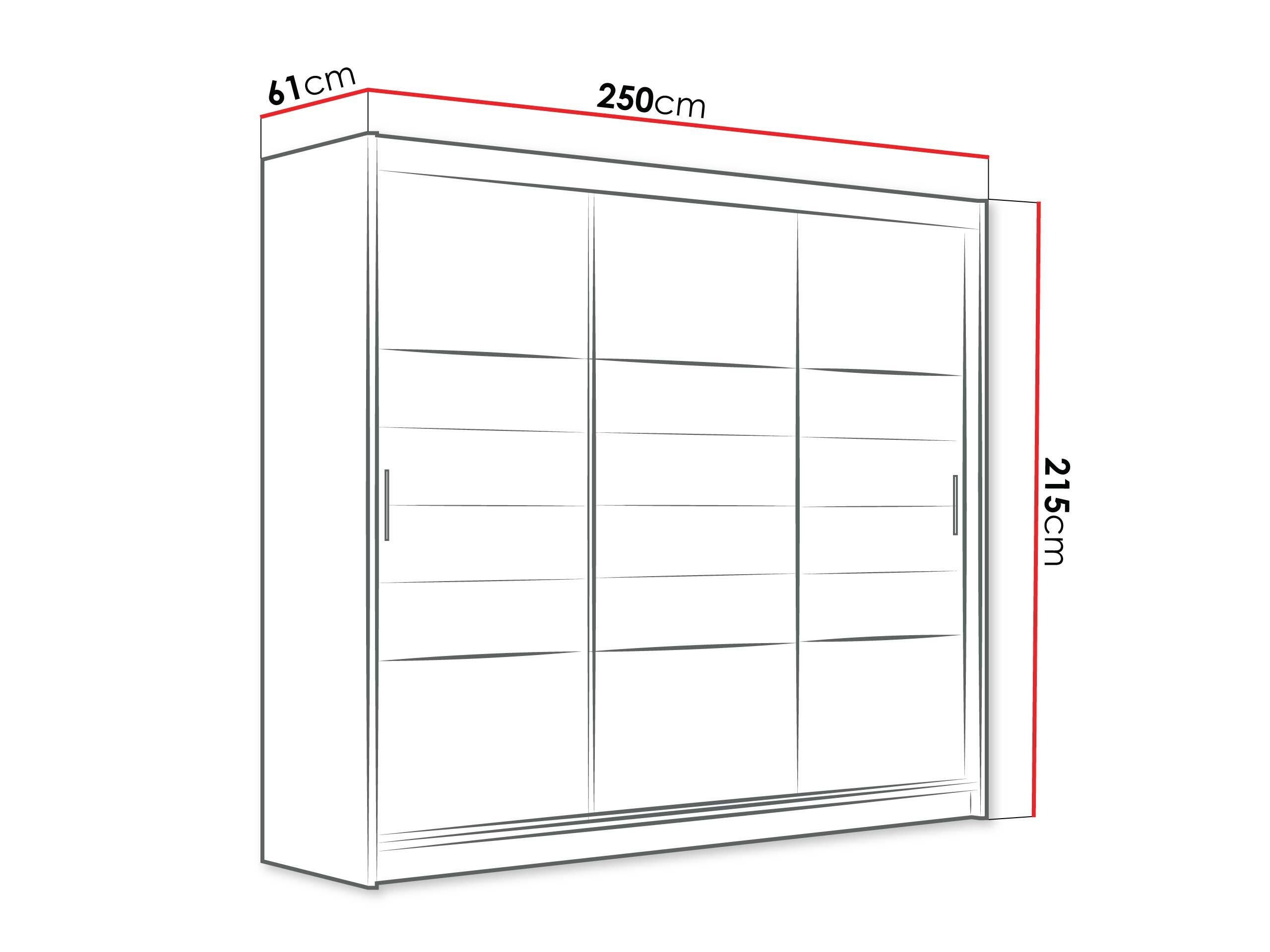 Dulap Honolulu 102 (Grafit)