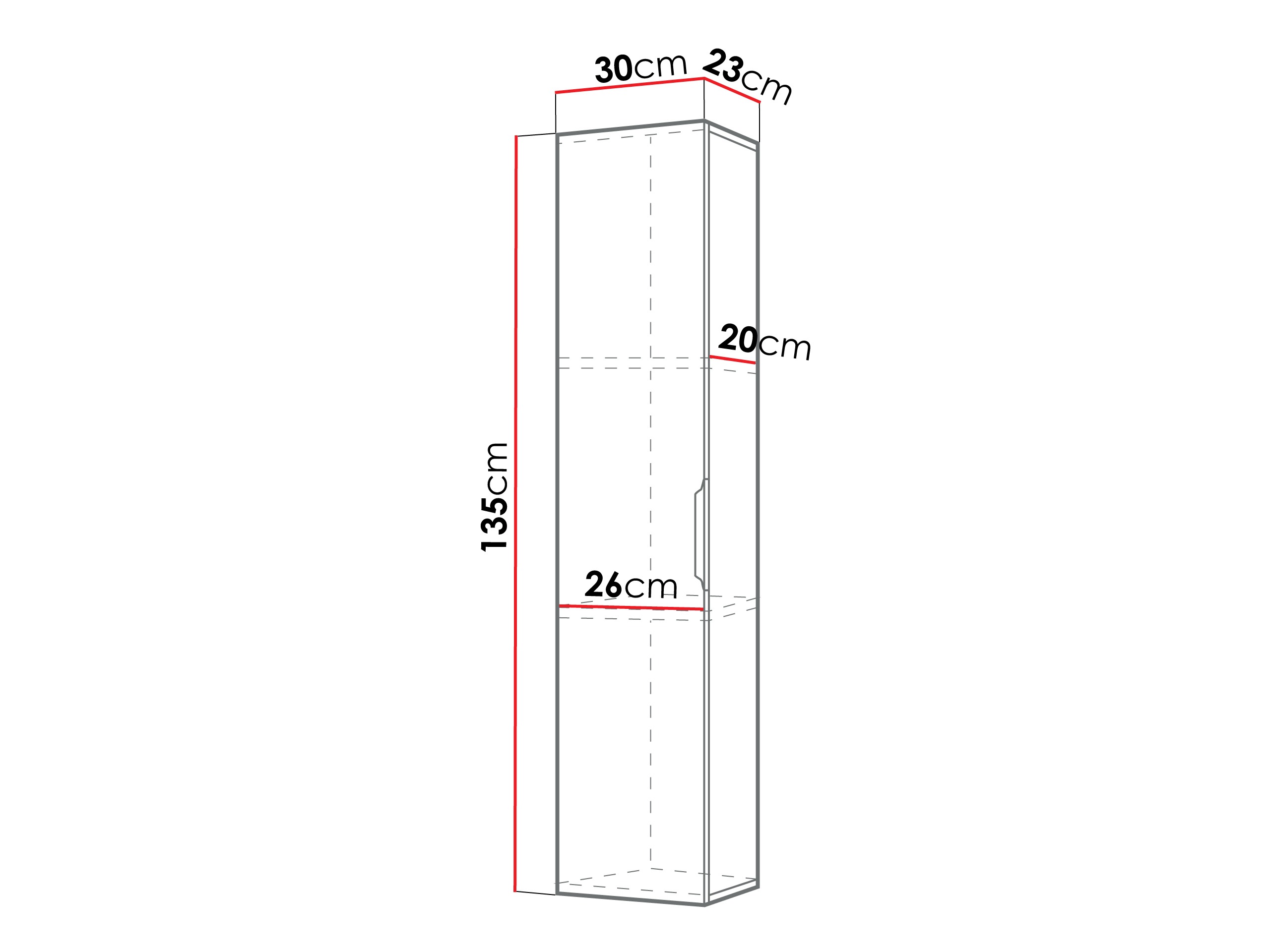 Cabinet de baie suspendat Comfivo 507