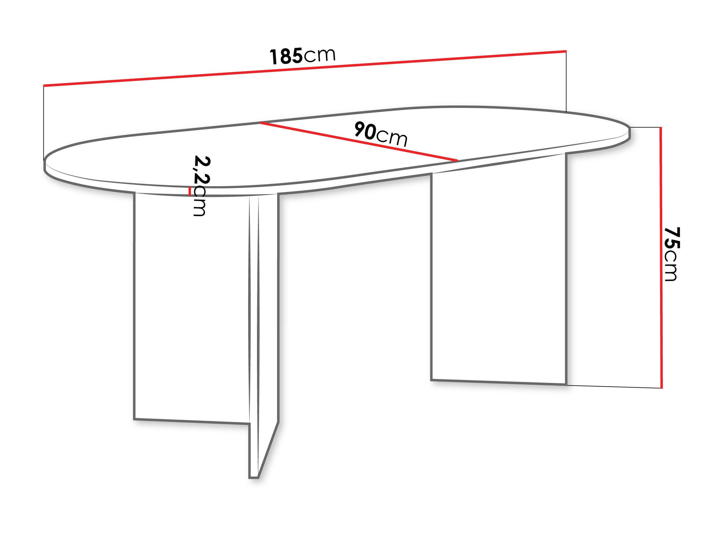 Masă Comfivo 508 (Nuc)