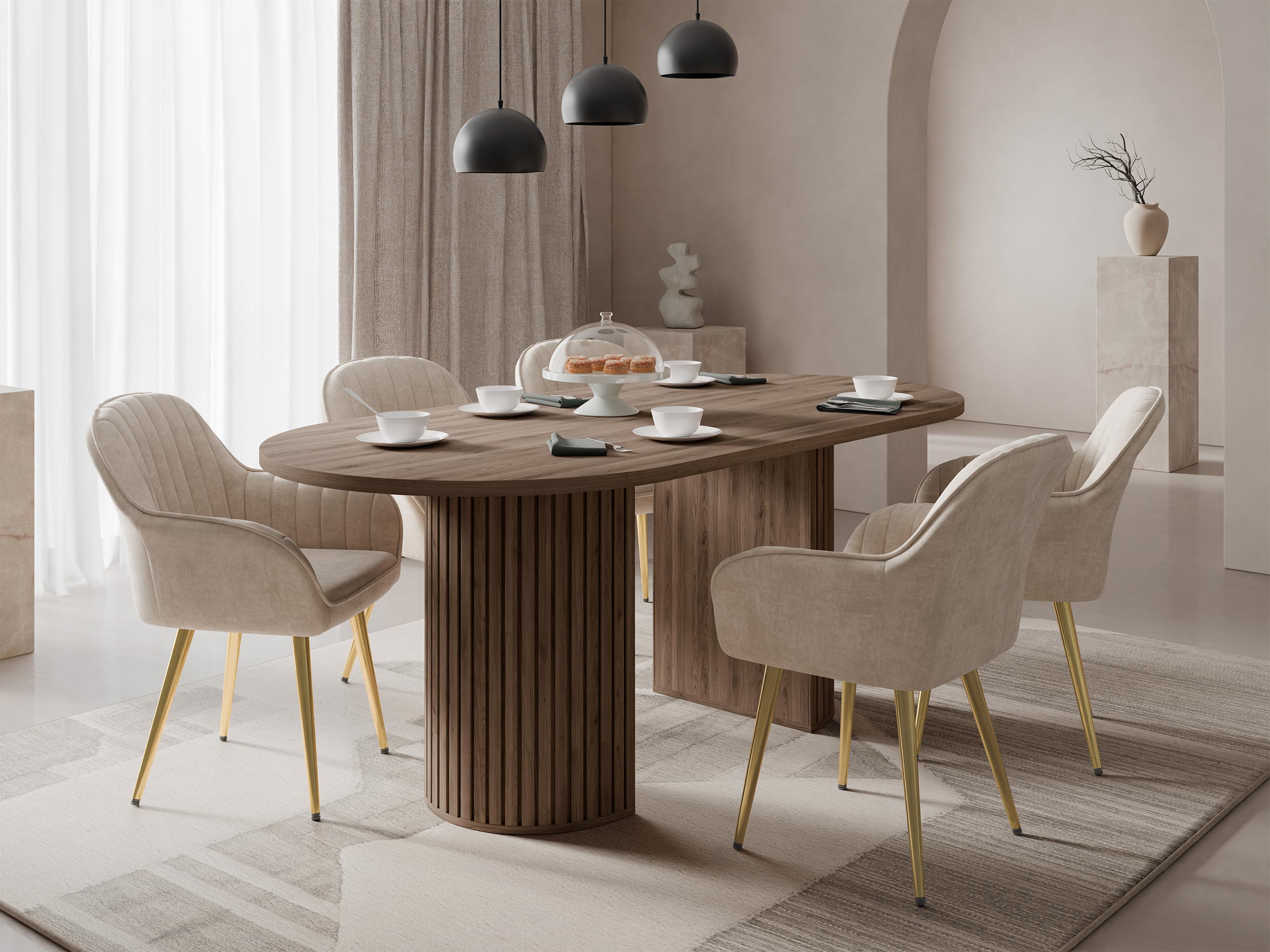 Masă Comfivo Ulma (Nuc)