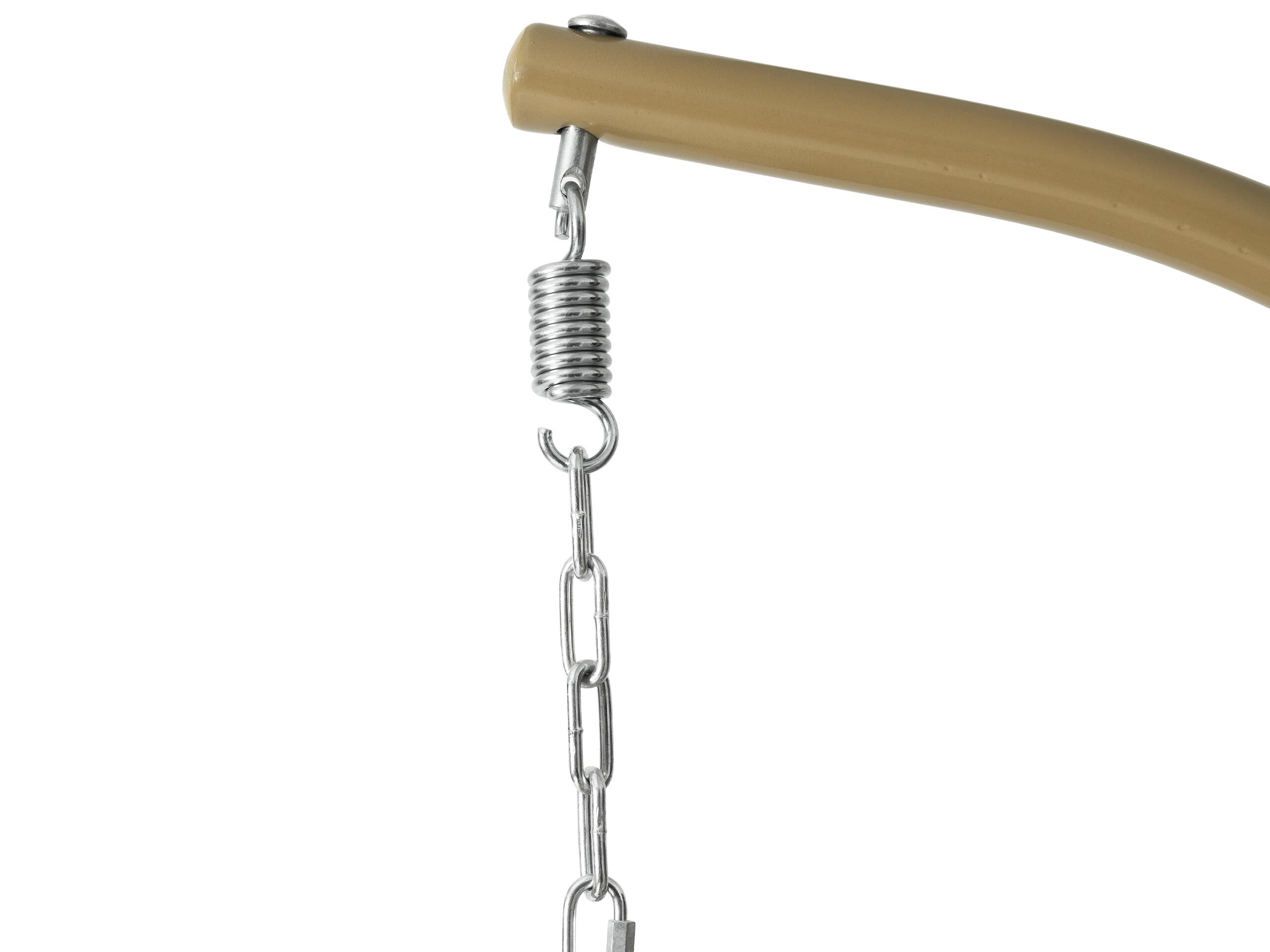 Scaun suspendat Comfivo Undtudo (Negru + Crem)