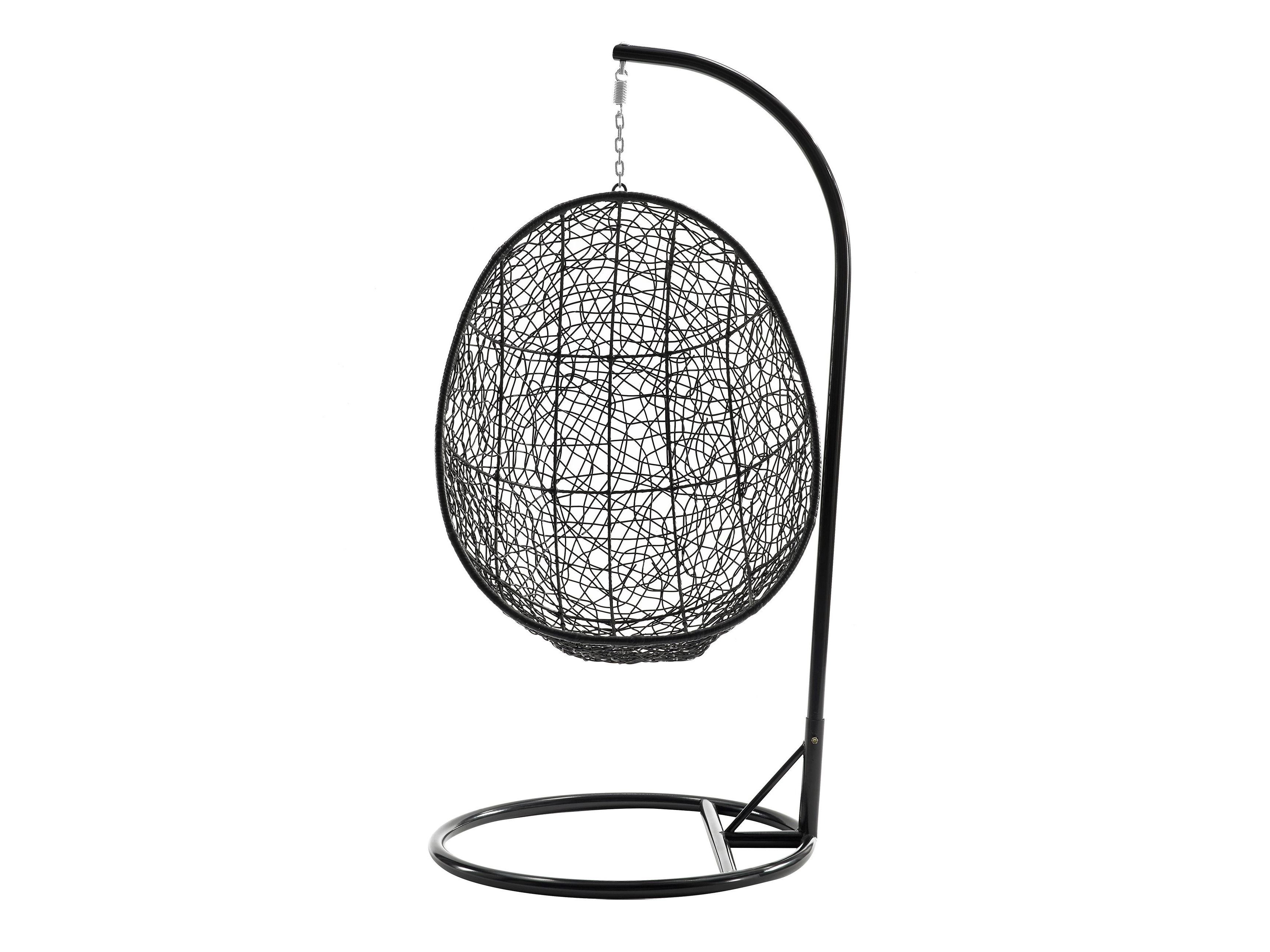 Scaun suspendat Comfivo Undtudo (Negru + Crem)