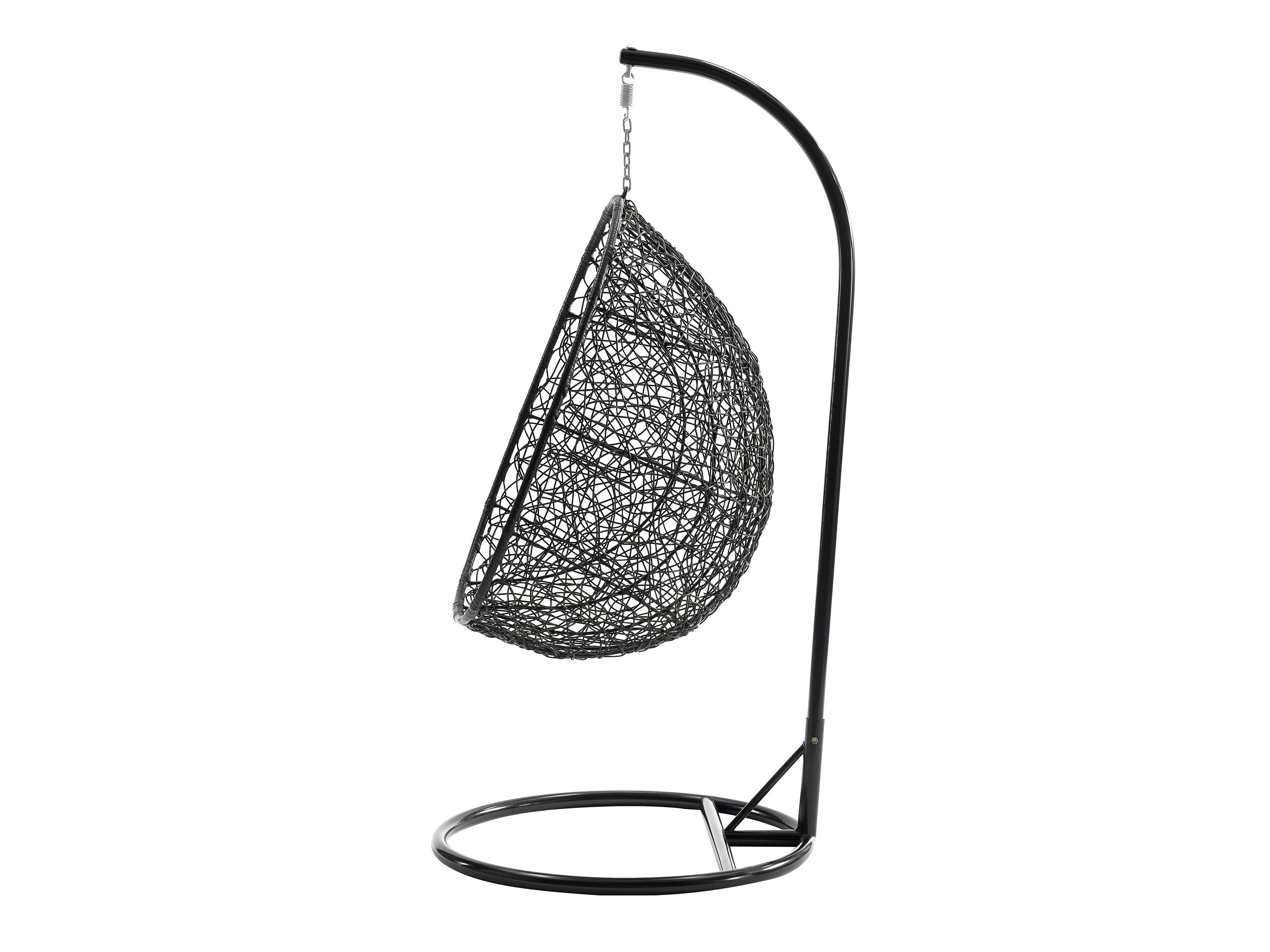 Scaun suspendat Comfivo Undtudo (Negru + Crem)