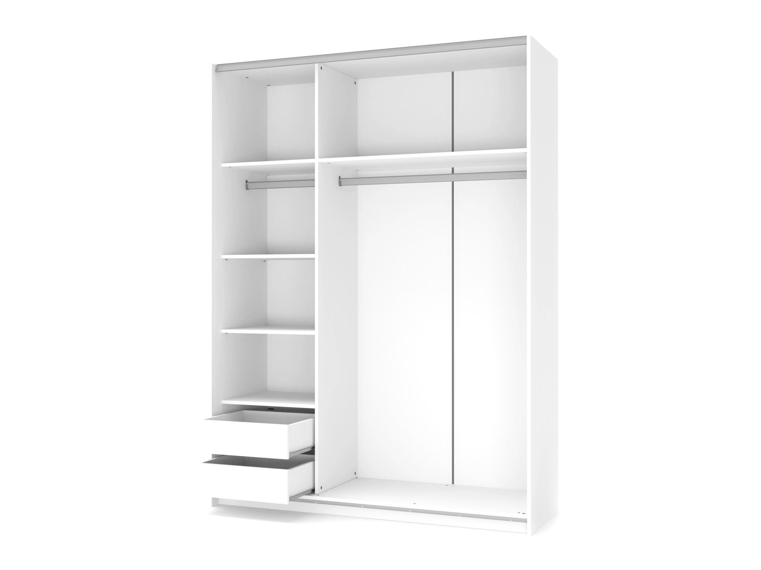 Dulap Cirveso 110 (Alb + Alb lucios)