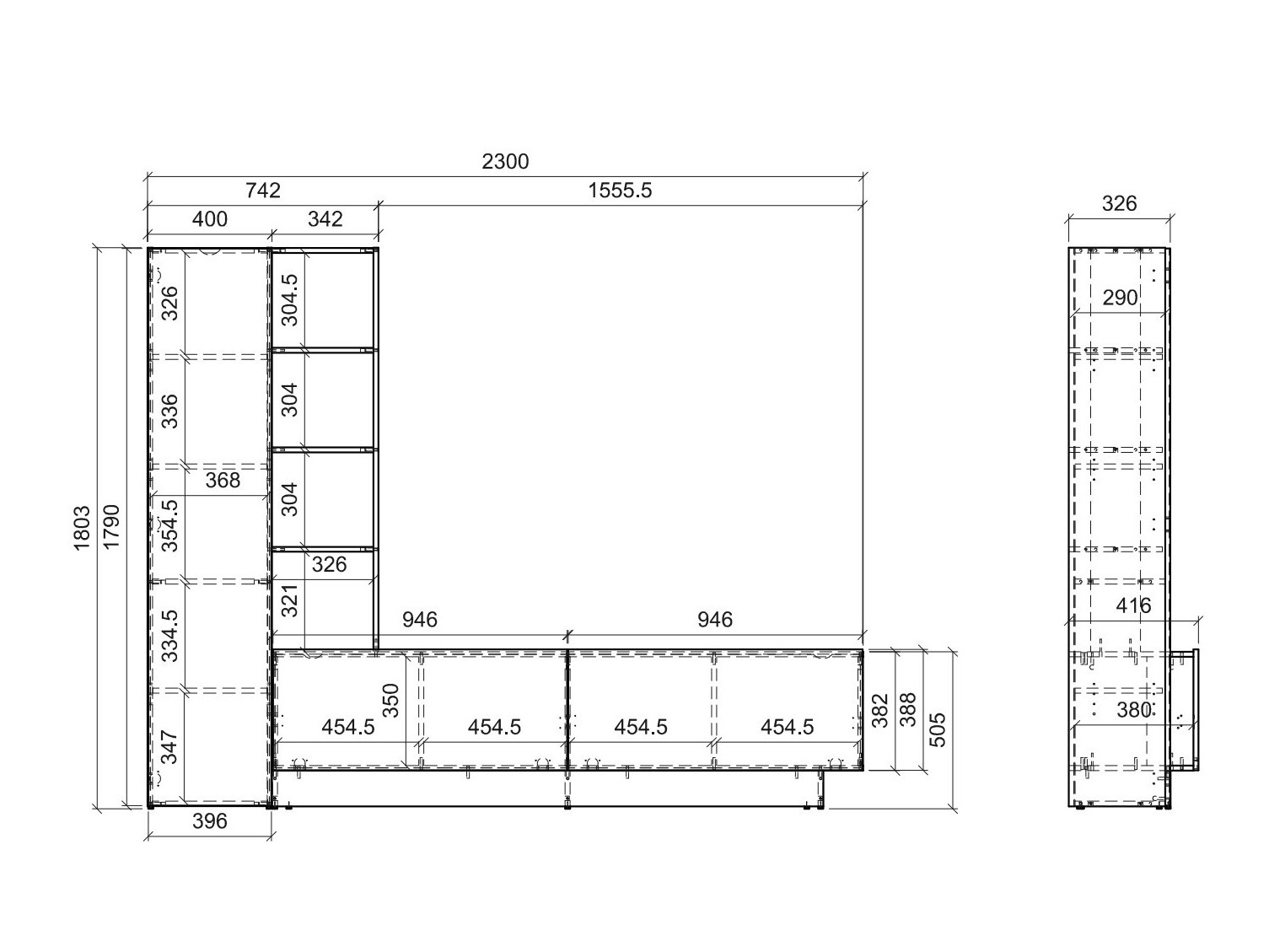 Set de living Ontario 224