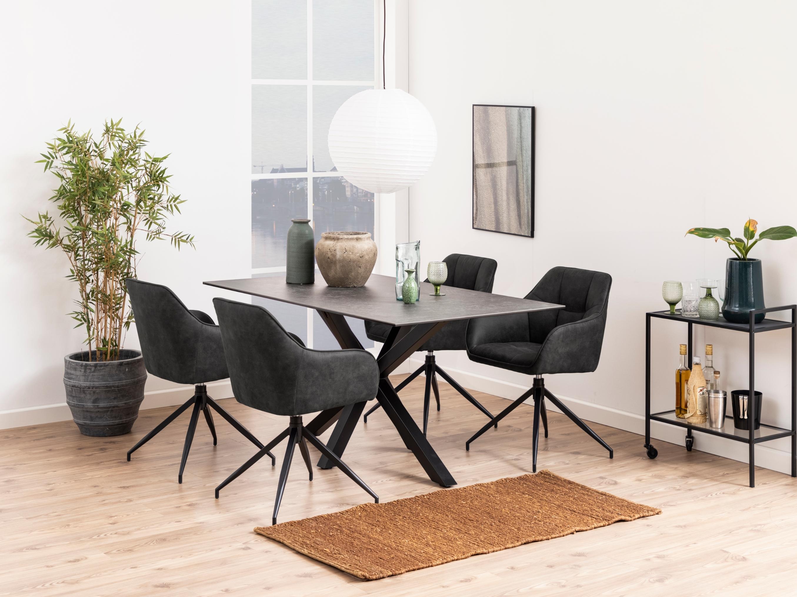 Scaun Norsica 494 (Antracit + Negru)
