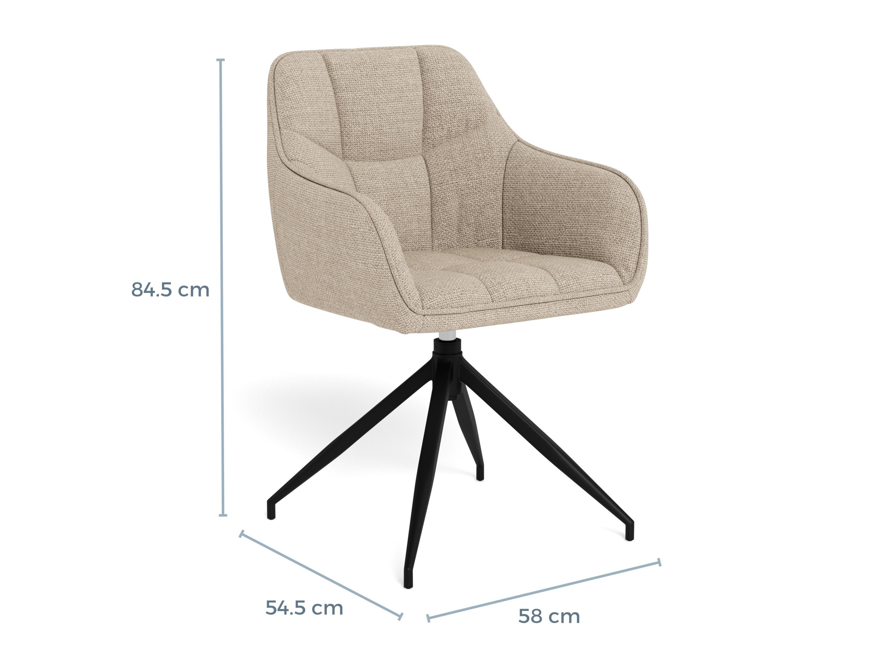 Scaun Norsica 494 (Bej + Negru)