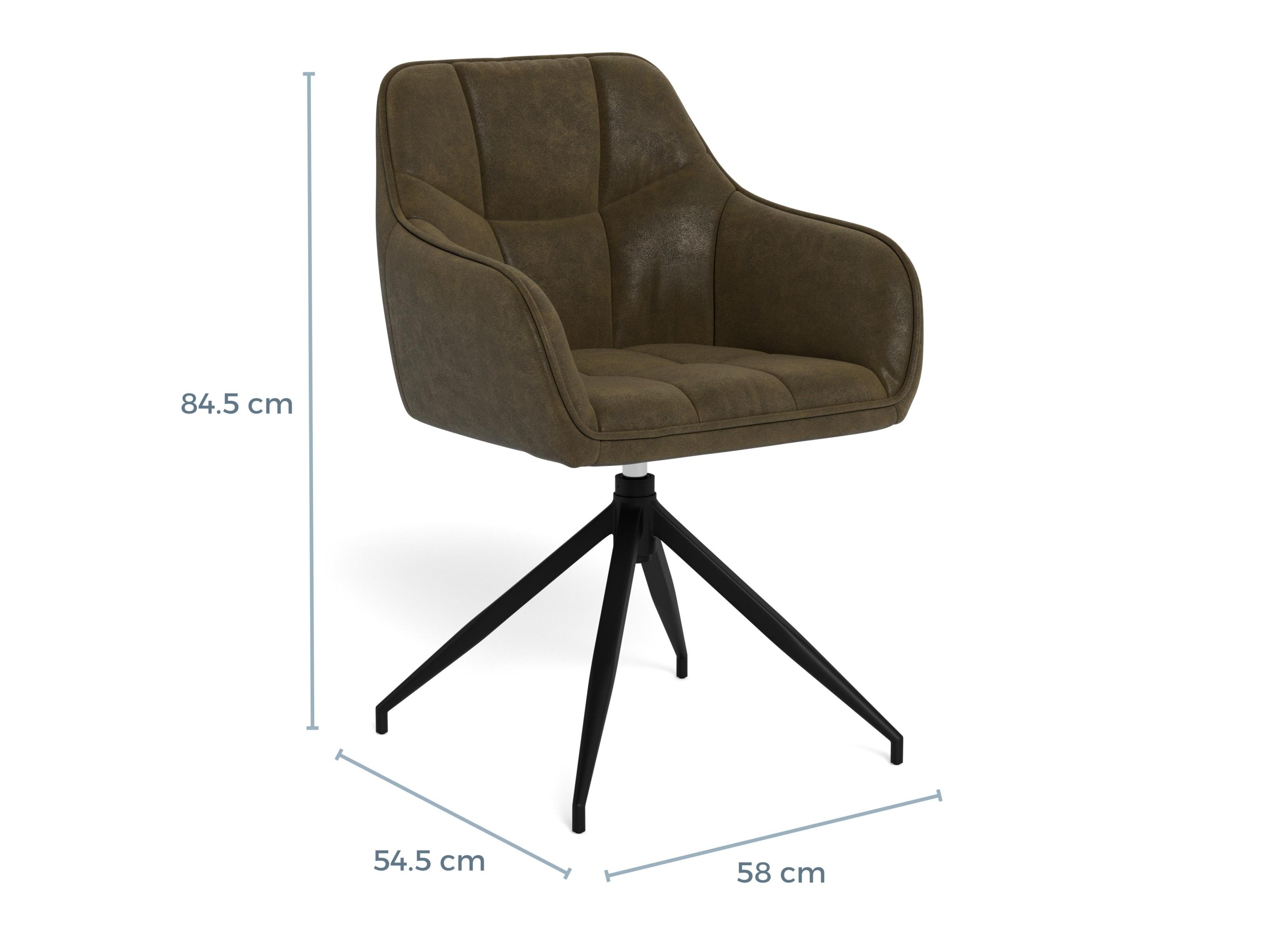 Scaun Norsica 494 (Verde + Negru)