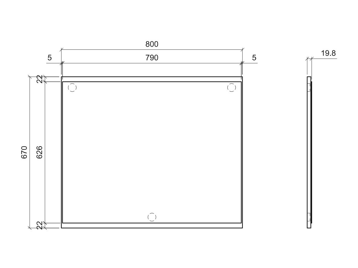 Oglindă Remcale 114