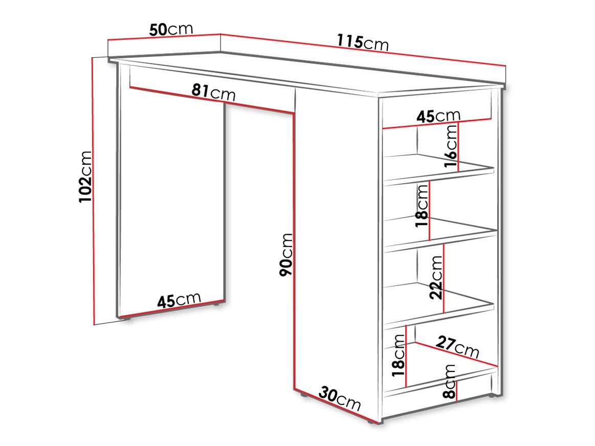 Masă de bar SR11272