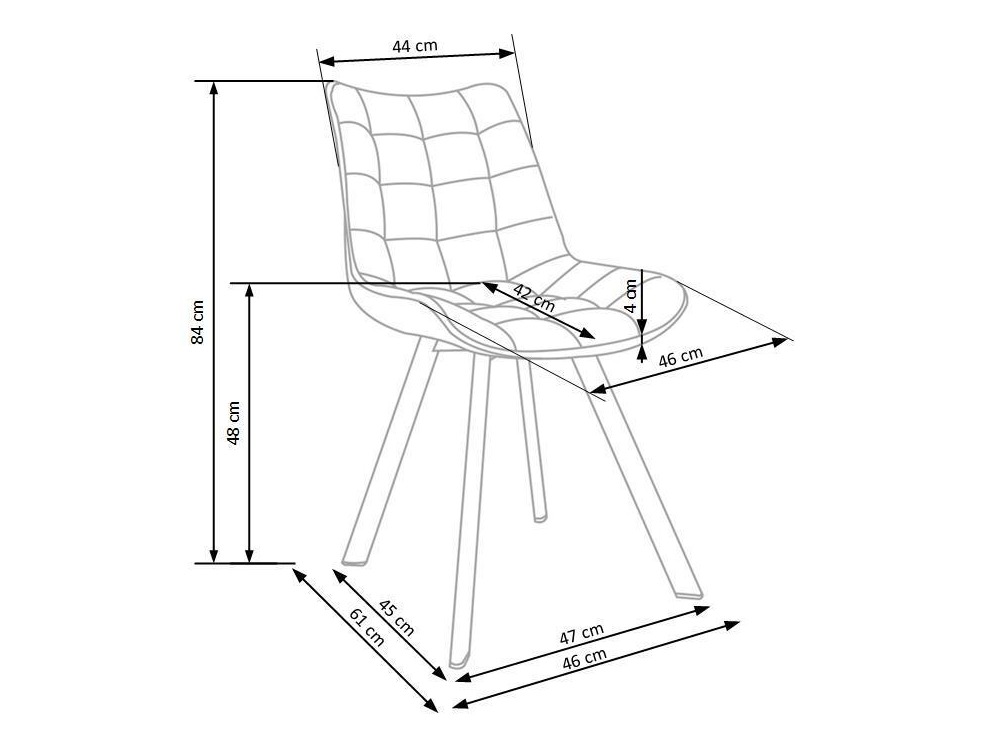 Scaun Houston 739 (Gri + Maro deschis)