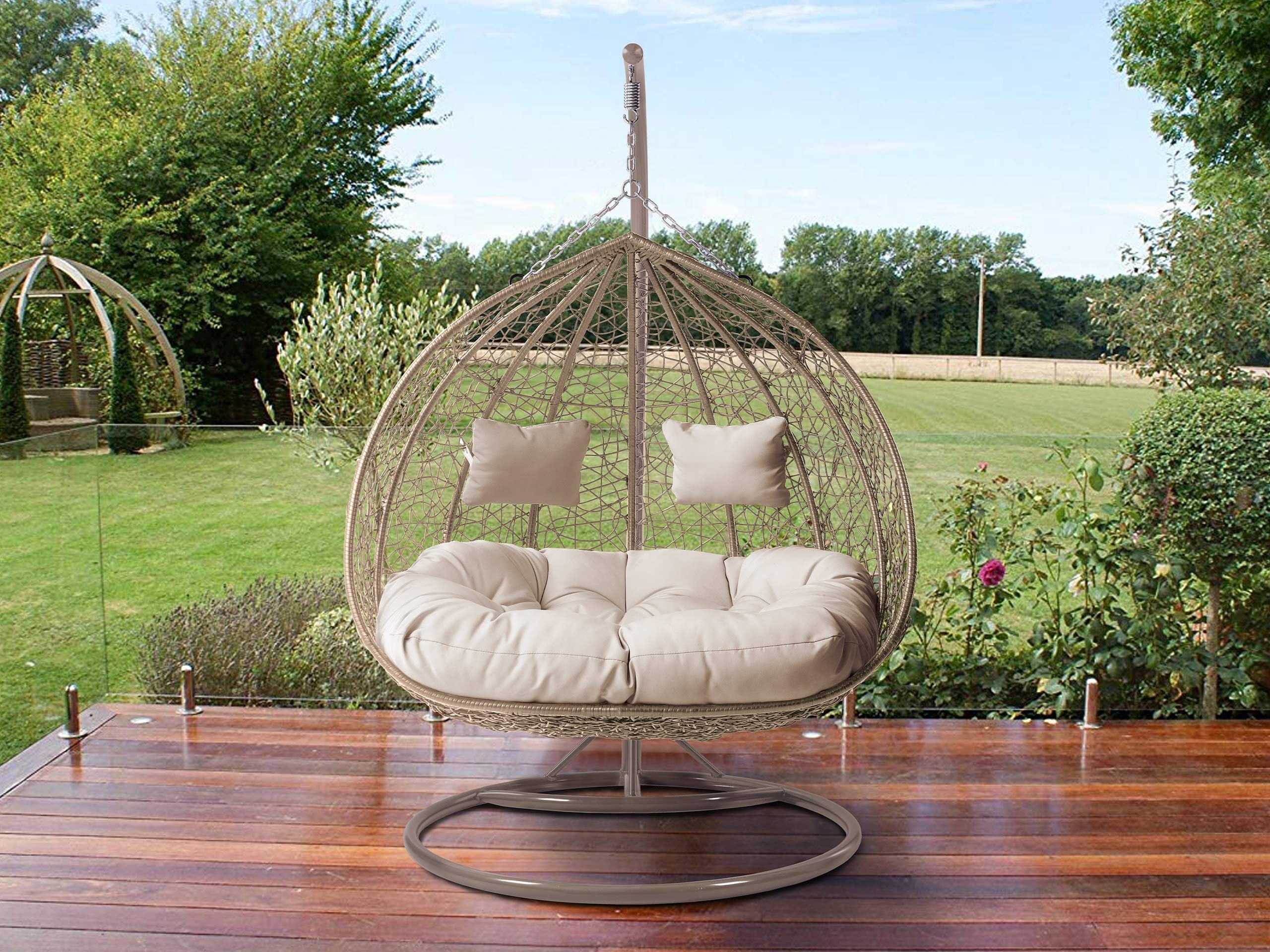 Scaun suspendat Comfivo Audos (Bej)