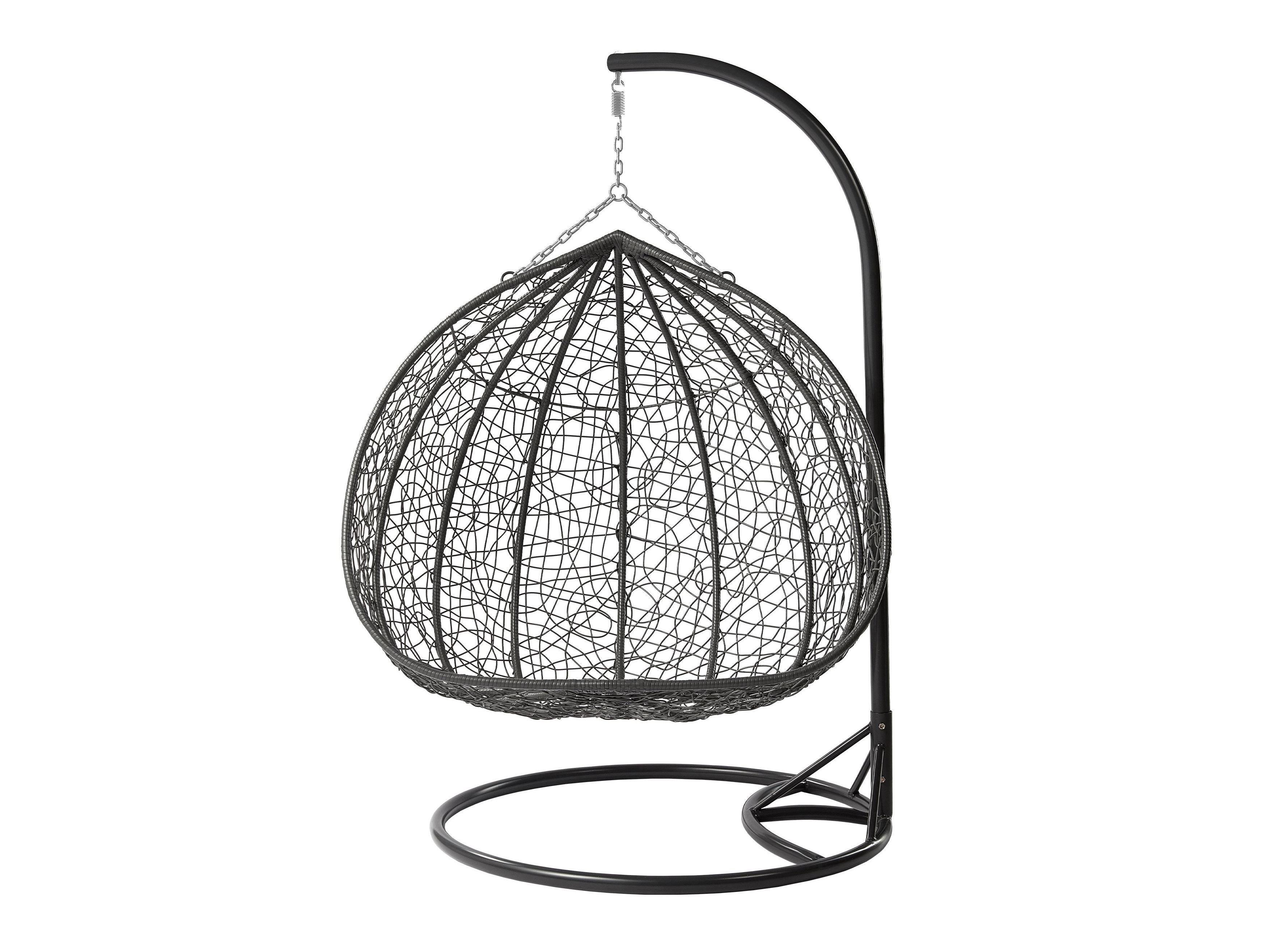 Scaun suspendat Comfivo Audos (Gri + Gri deschis)