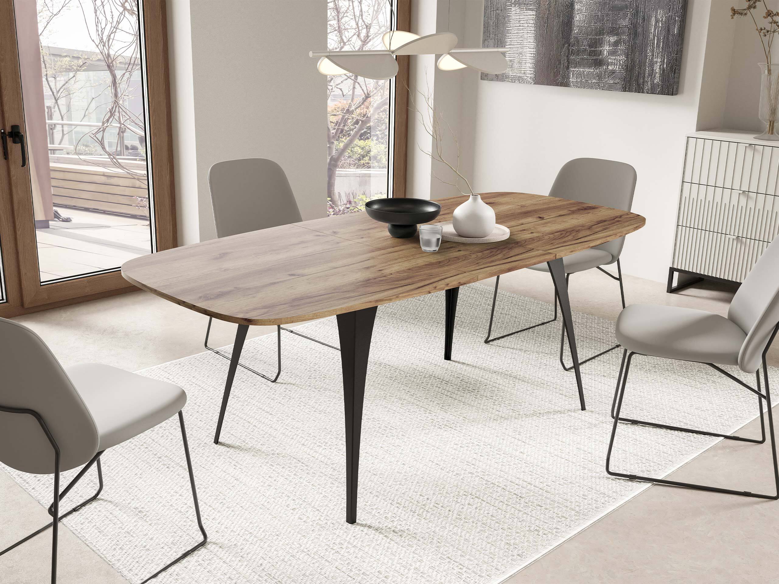 Masă Oswego 131 (Stejar Craft auriu)