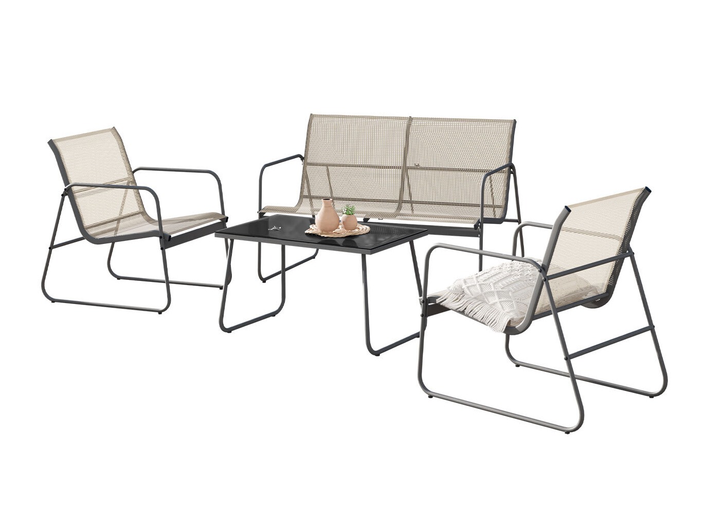 Set mobilier de exterior Aques