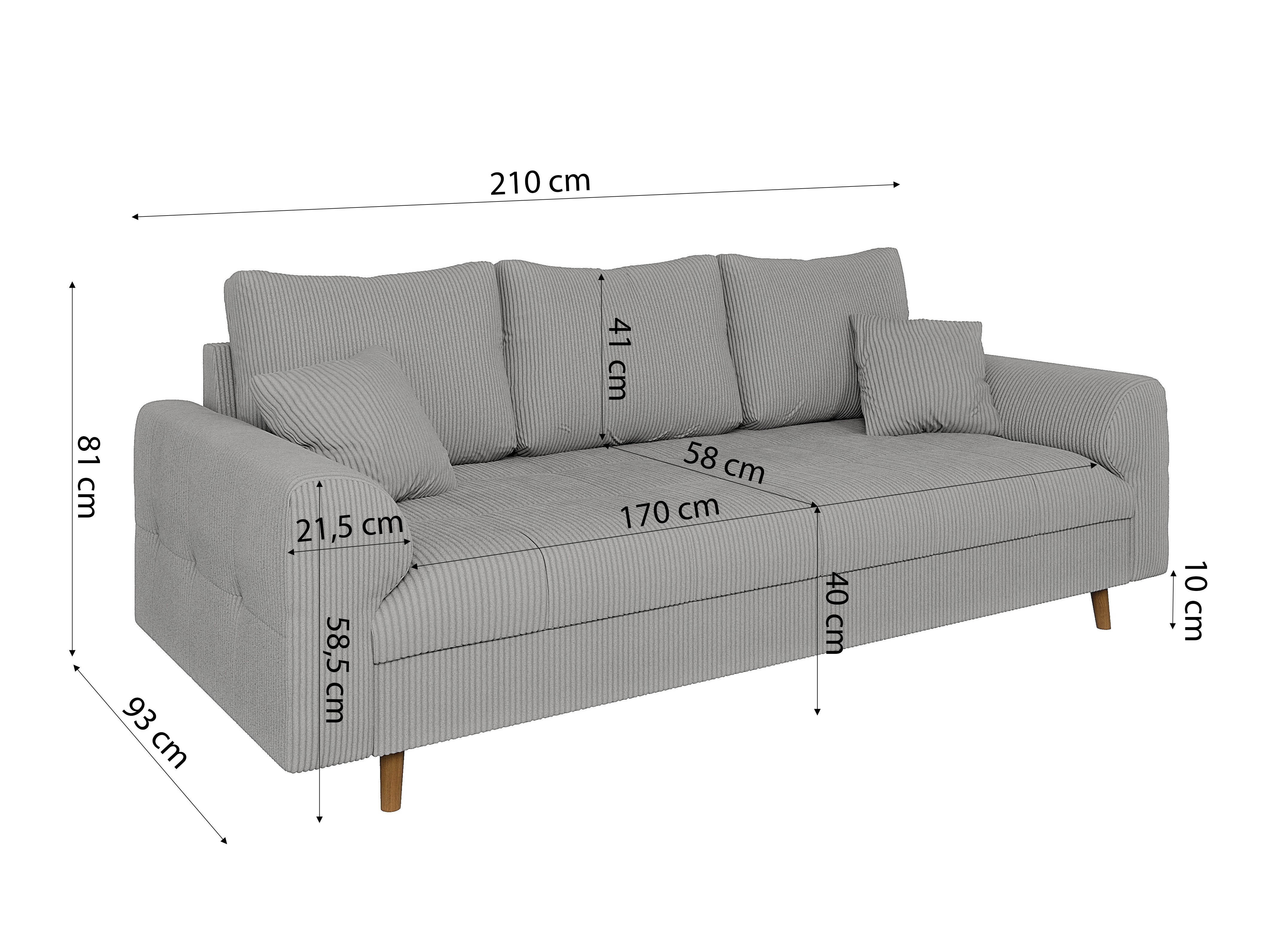 Set mobilier tapițat Elbmori 115 (Lincoln 86)