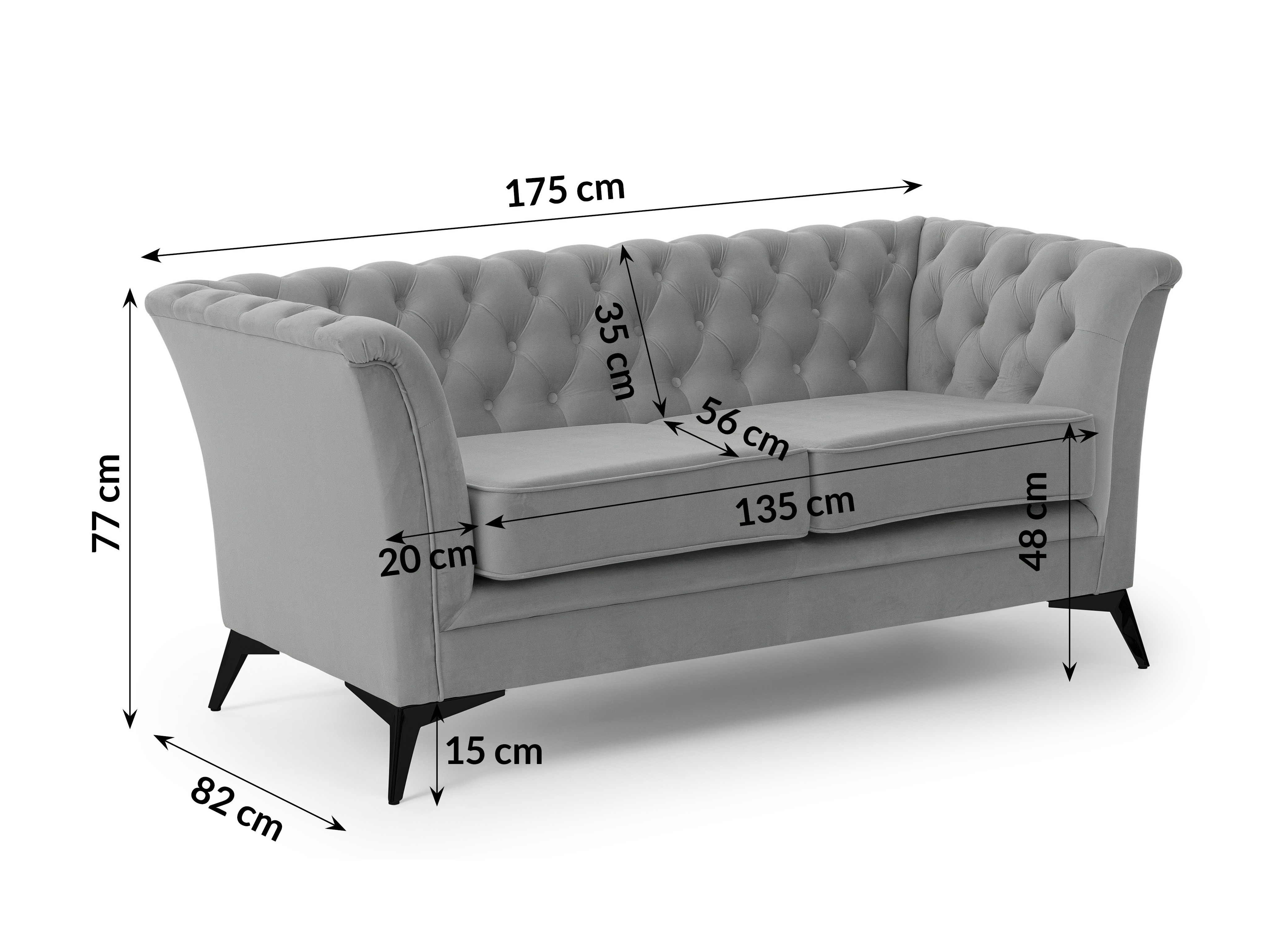 Canapea Rocklin 159 (Riviera 91)